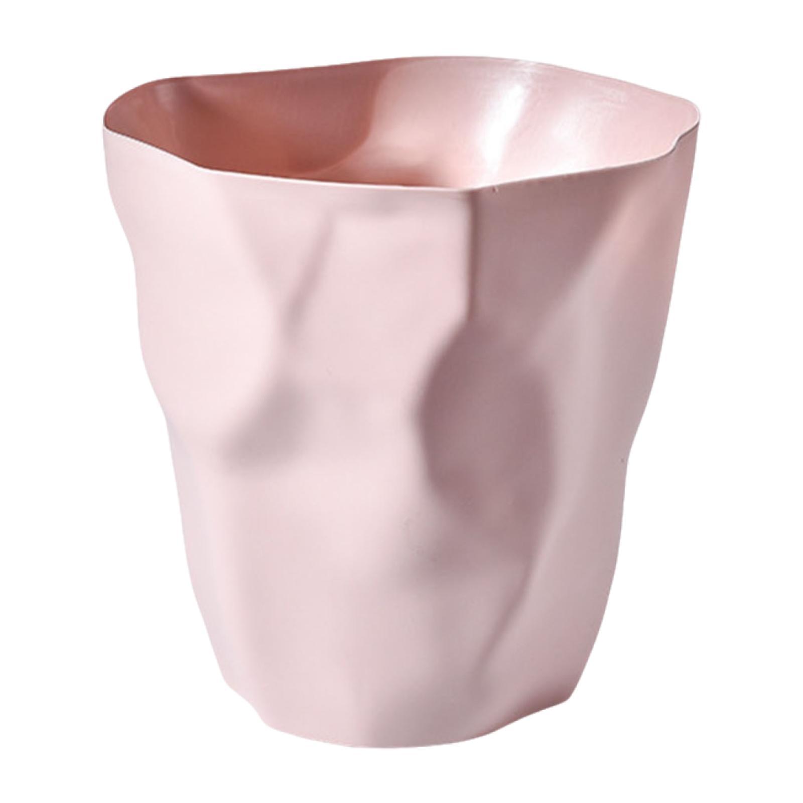 Lidless Trash Bin Pink
