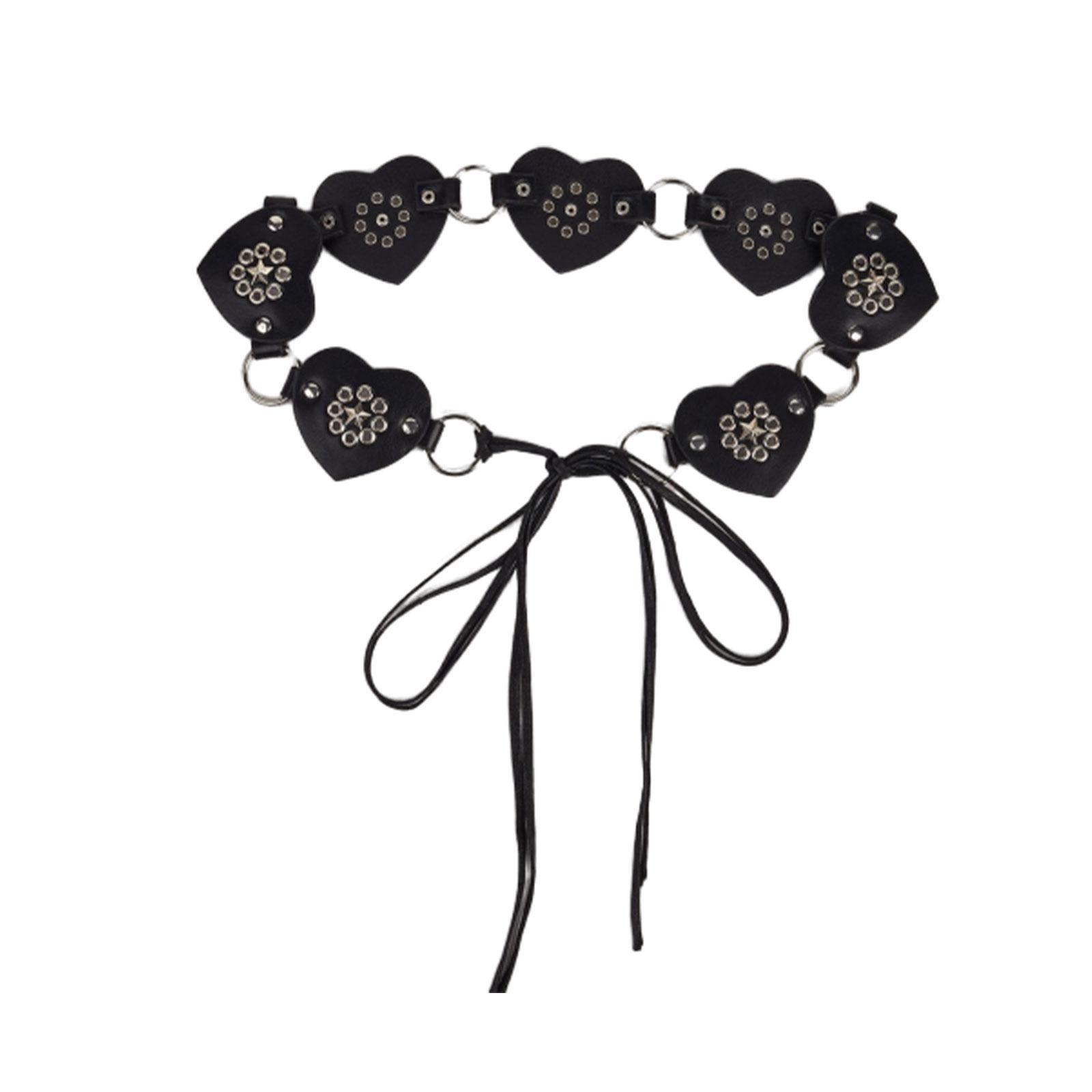 Retro Western PU Leather Metal Rings