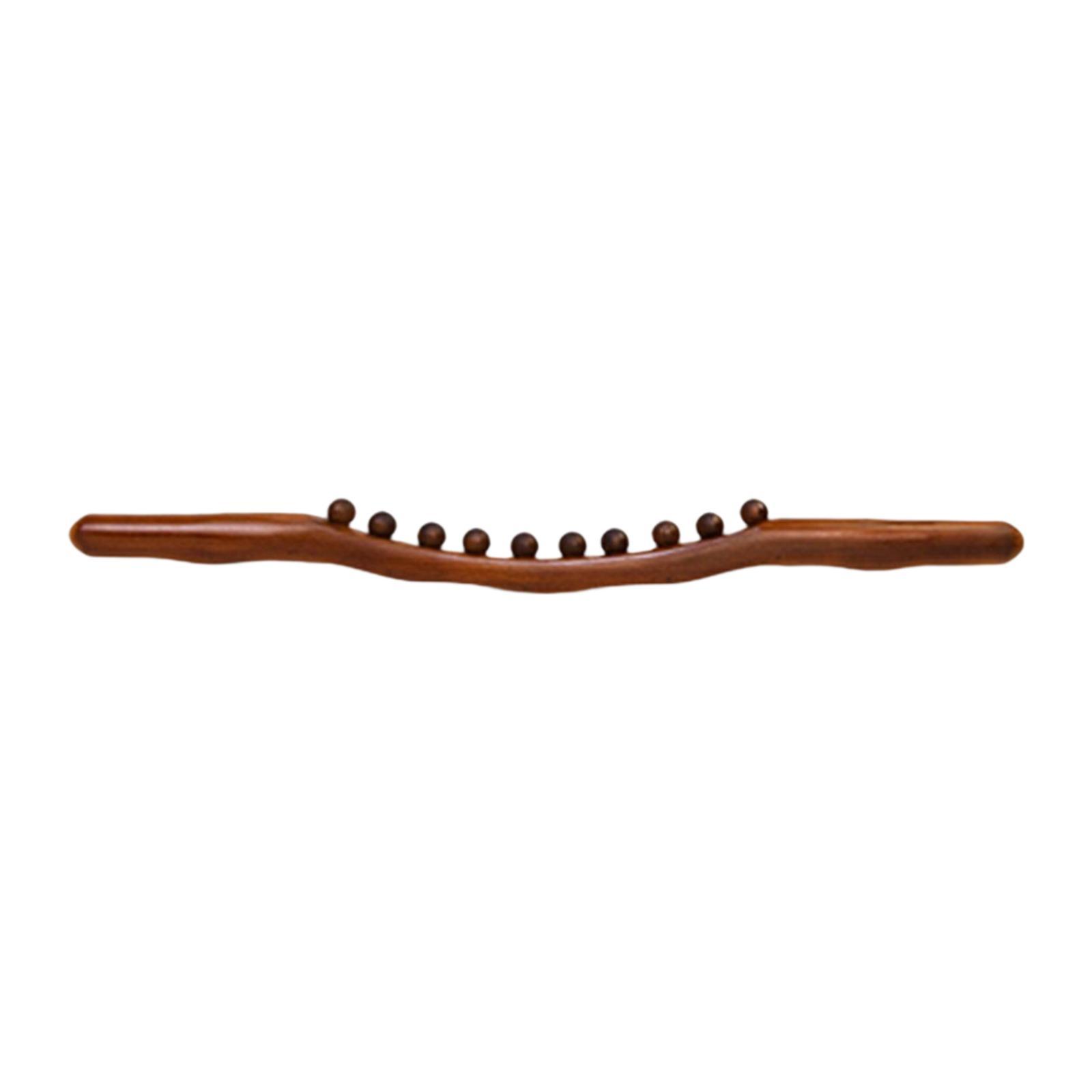 Wooden Massage Stick 10 Beads