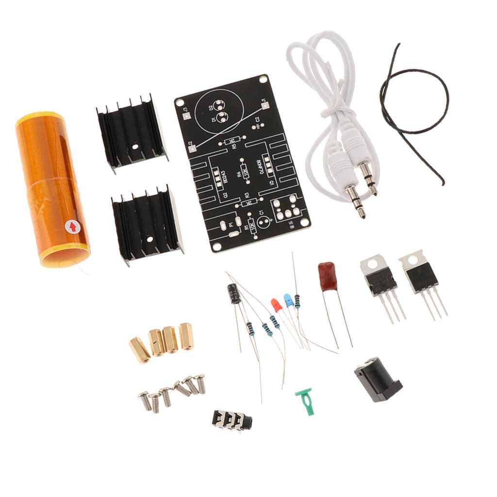 Mini Music Tesla Coil DIY Wireless Transmission Experiment Model