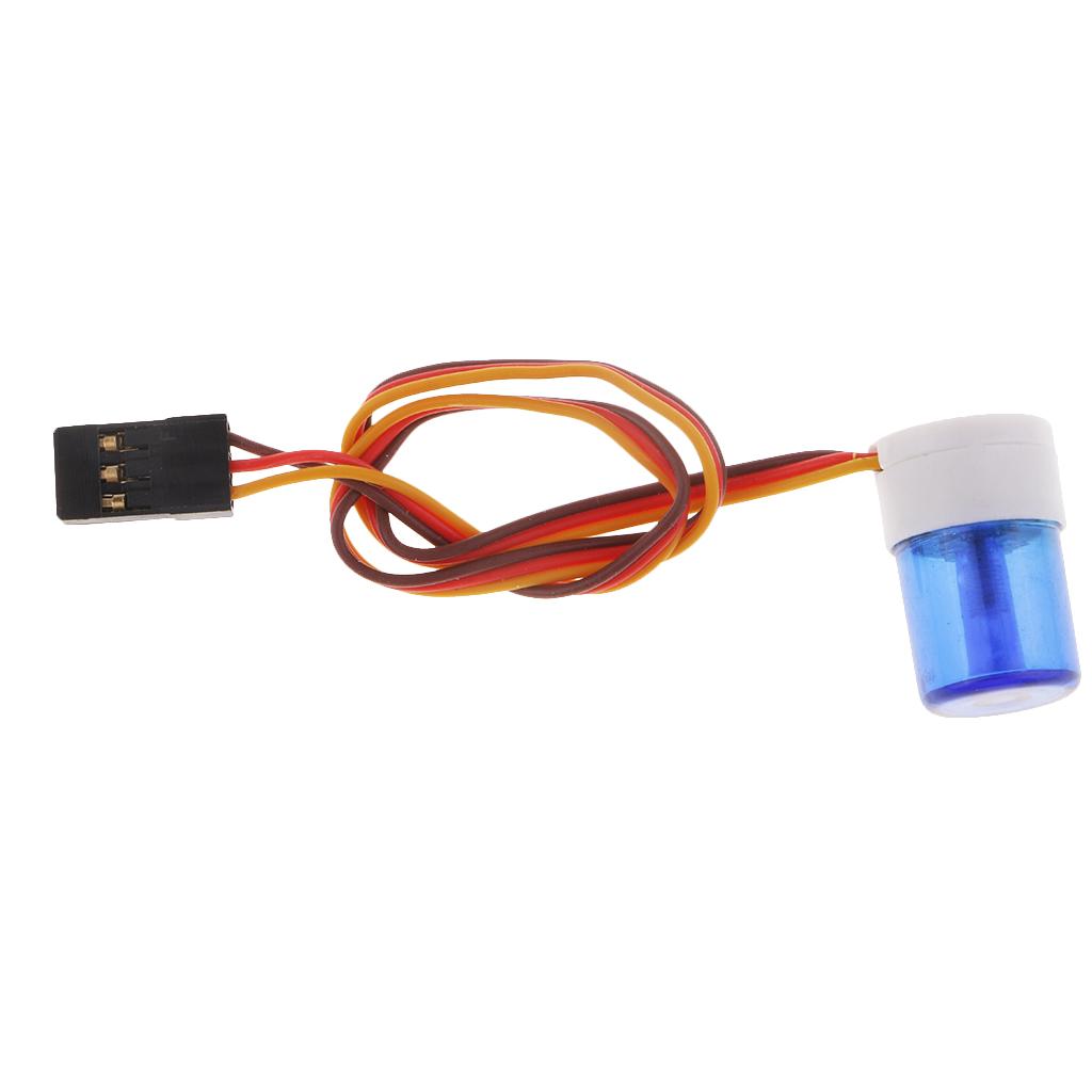 Multi-function RC Car LED Alarm Strobe Flashing Rotating LED Light Blue