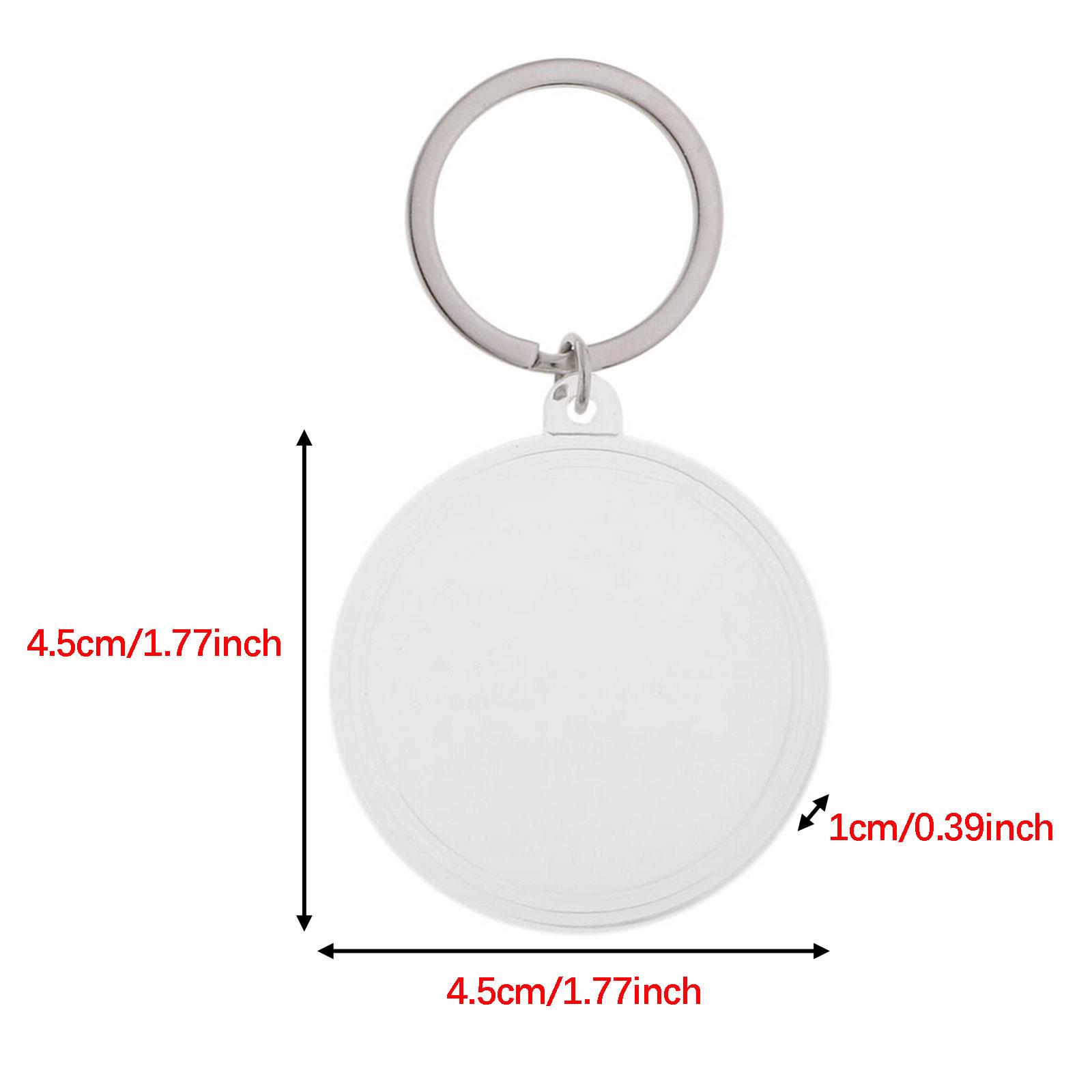 Coin Holder Keychain 40mm
