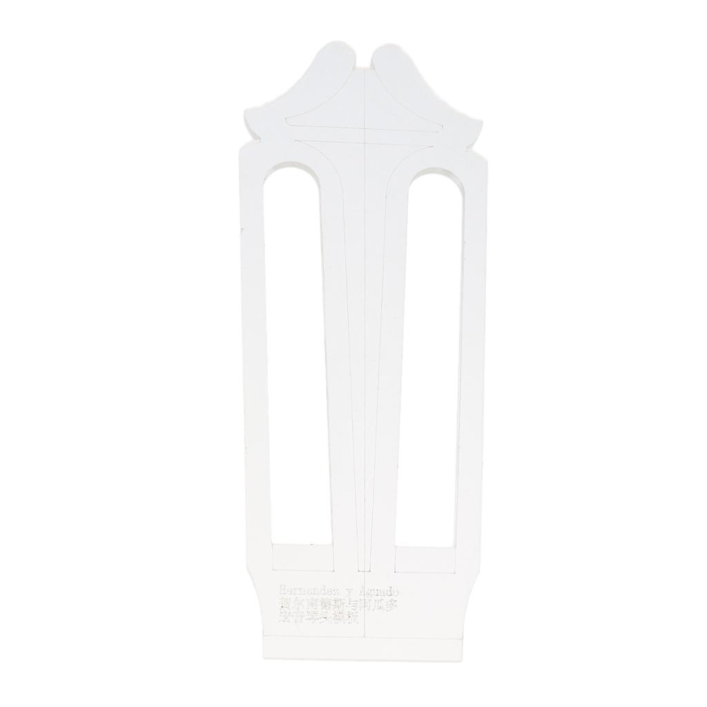 Classical Guitar Headstock Template