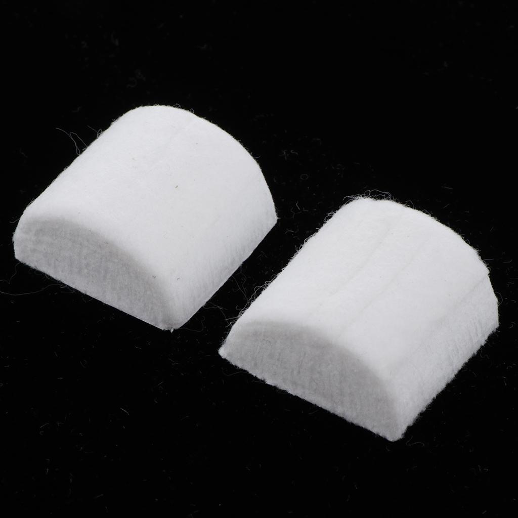 2xWool Felt Drum Beater Head