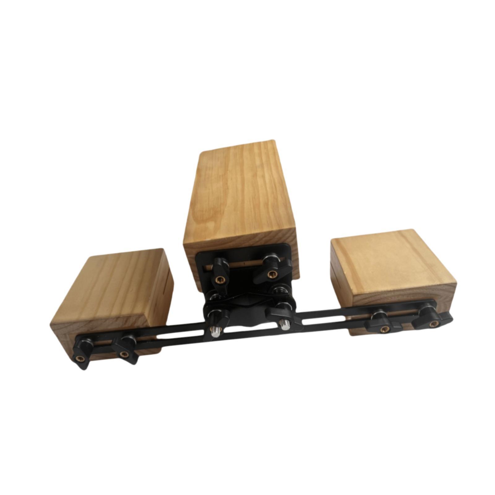 Cowbell Block Set Percussion Stand for Cowbell Percussion Drum Kit Beginners