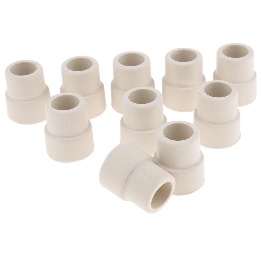 2x10 Pieces Rubber Bottle Stopper Bung Flask Test Tube Plugs 24mm