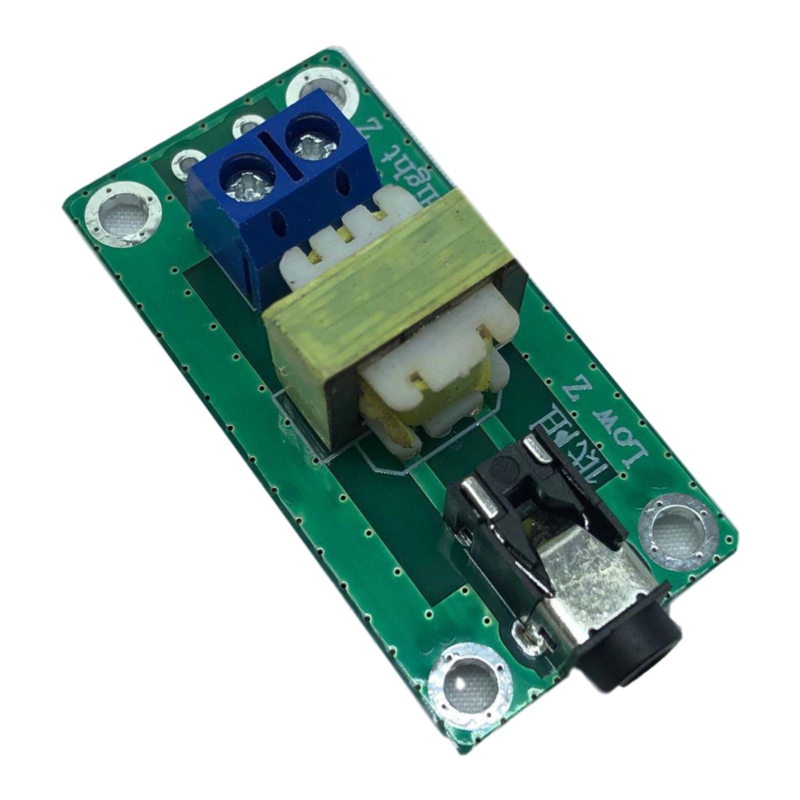 Low Impedance Headphones to High Impedance Audio Impedance Converter 