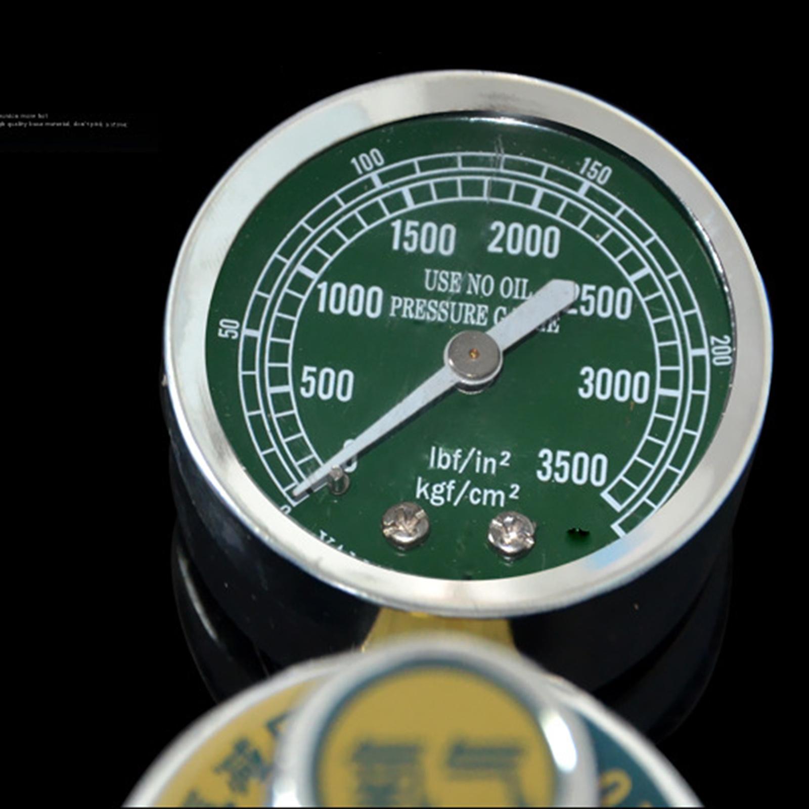 O2 Flow Meter Pressure Reducing Valve with Humidifier Bottle for Elderly