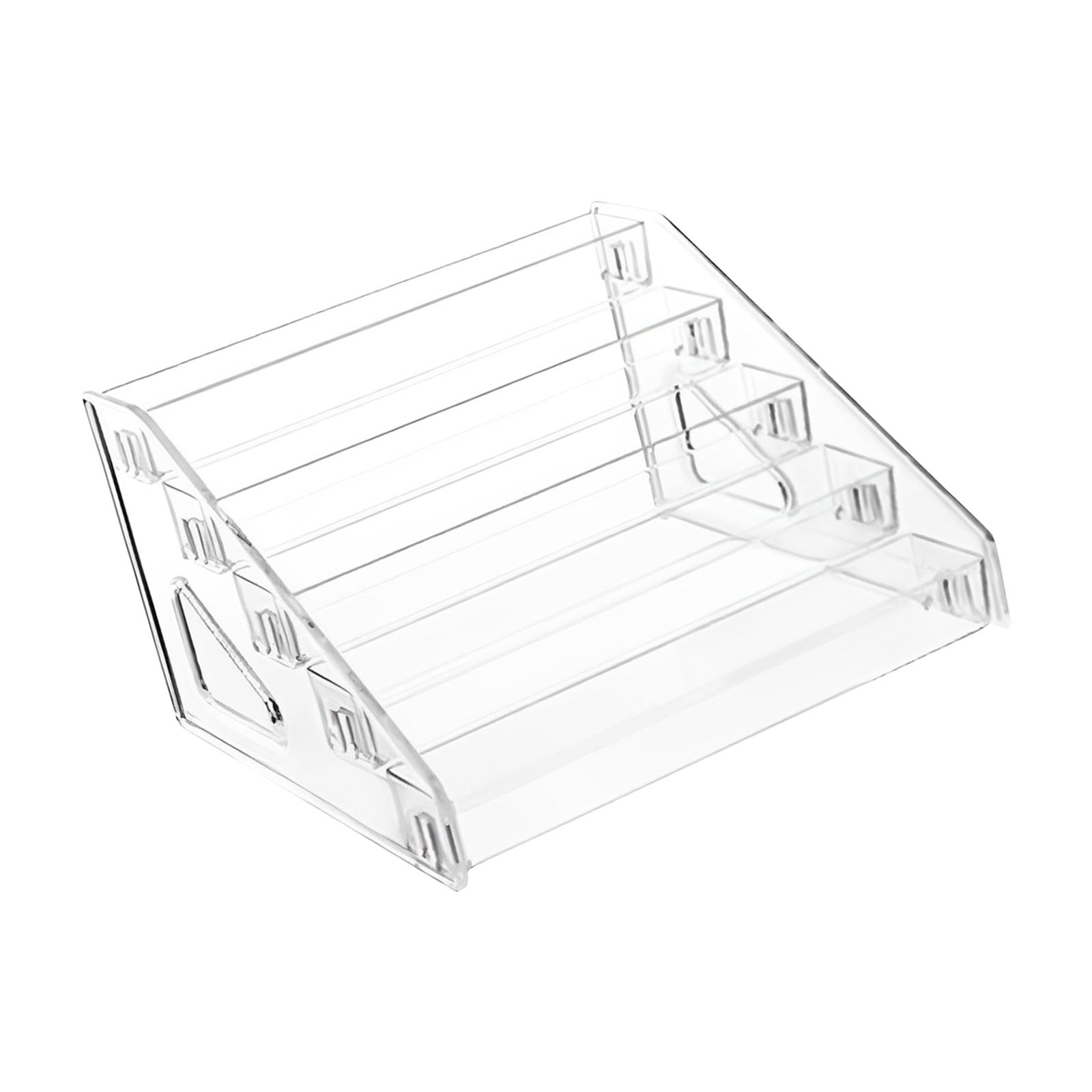 Acrylic Display Riser 5 Tier Clear