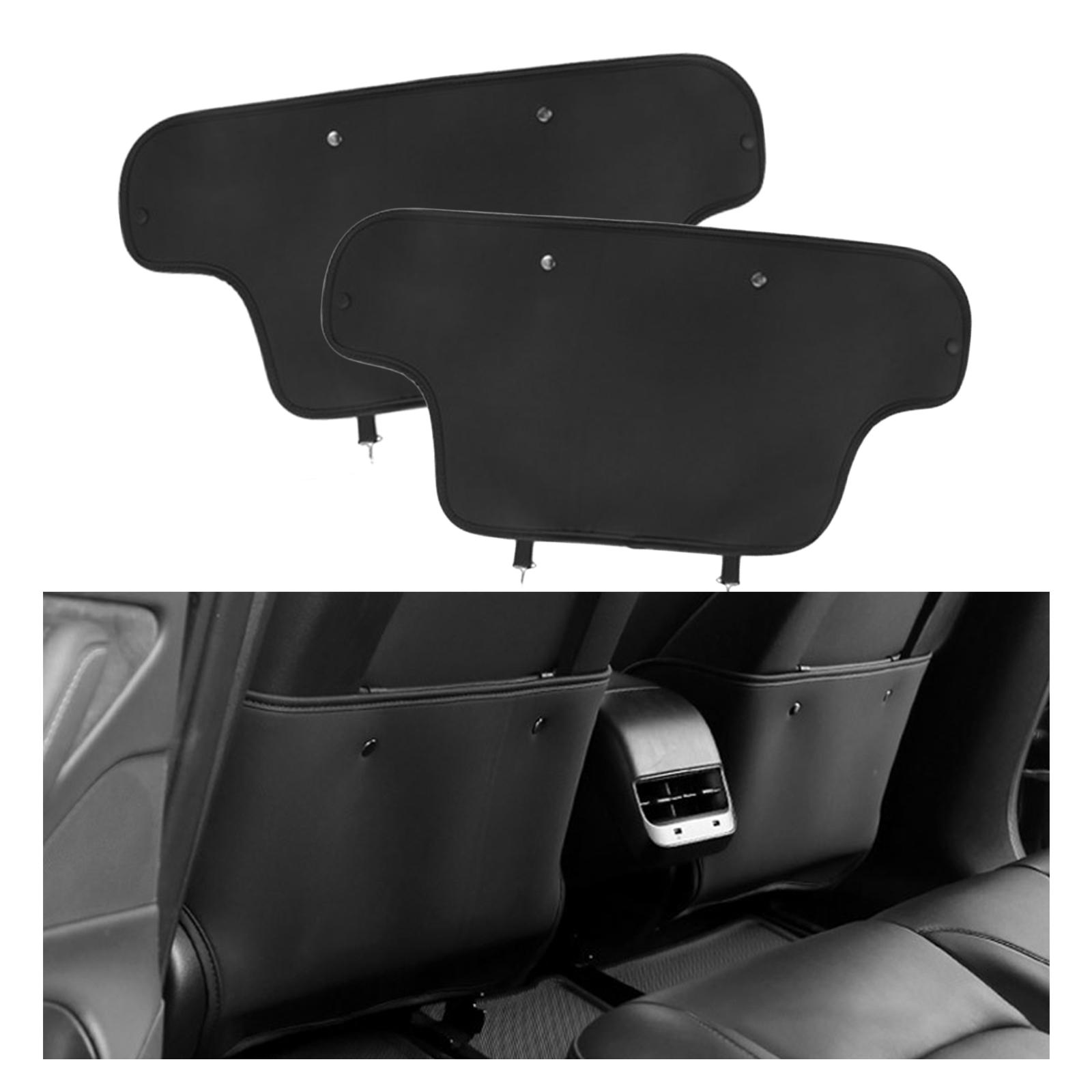 2Pcs Car Seat Back Protector Cover Mat Mud Protection