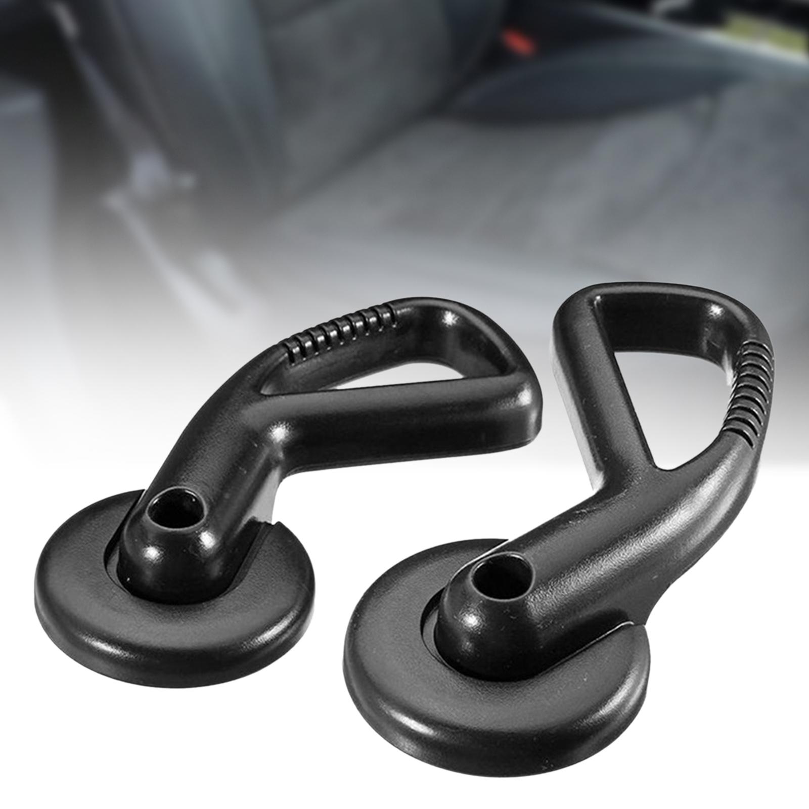 2Pcs Seat Handle Adjuster Knob Lever 9638799977 Black for Citroen C2