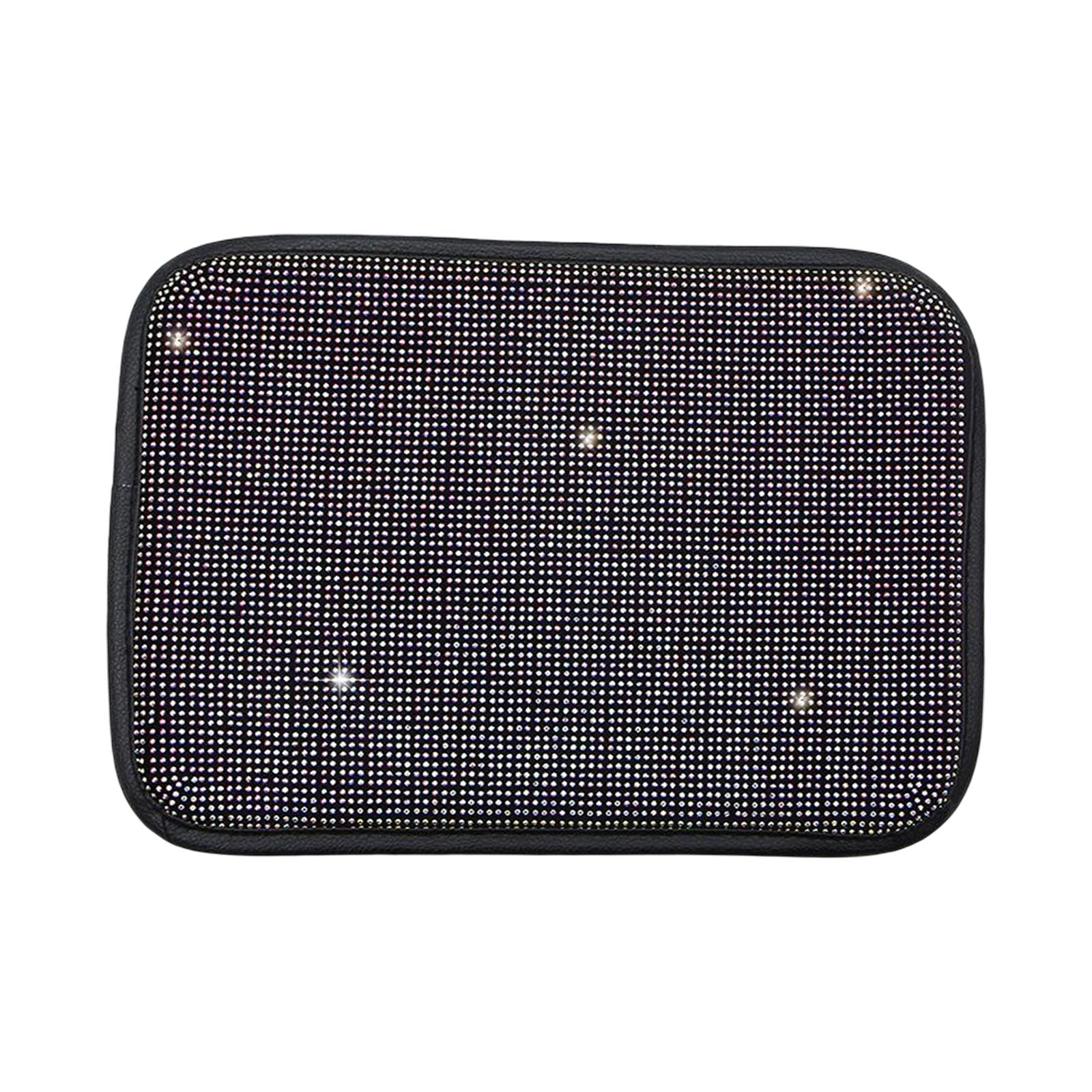 Car Accessories Cover pad Interior Accessories with bling Rhinestone Armrest Cover Pad