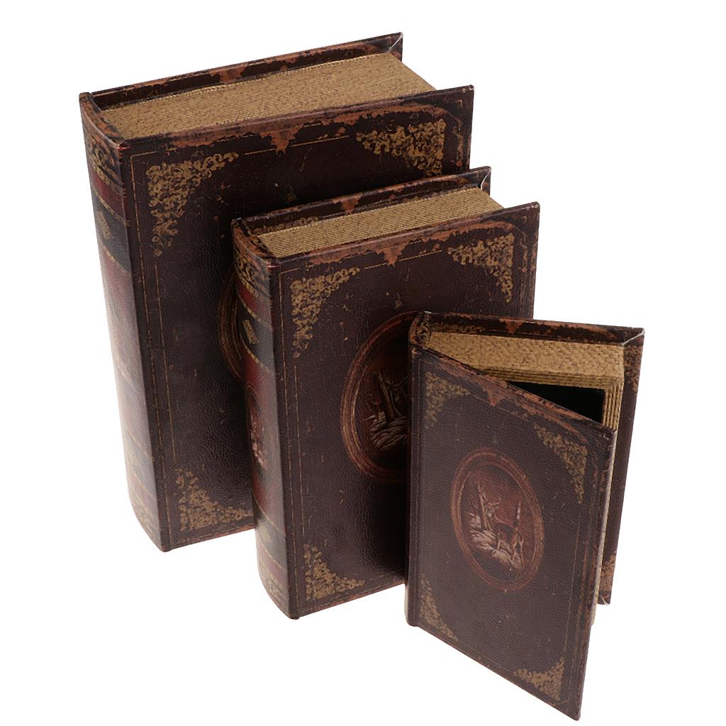 2pcs Study Room Simulation Book Ornaments Books