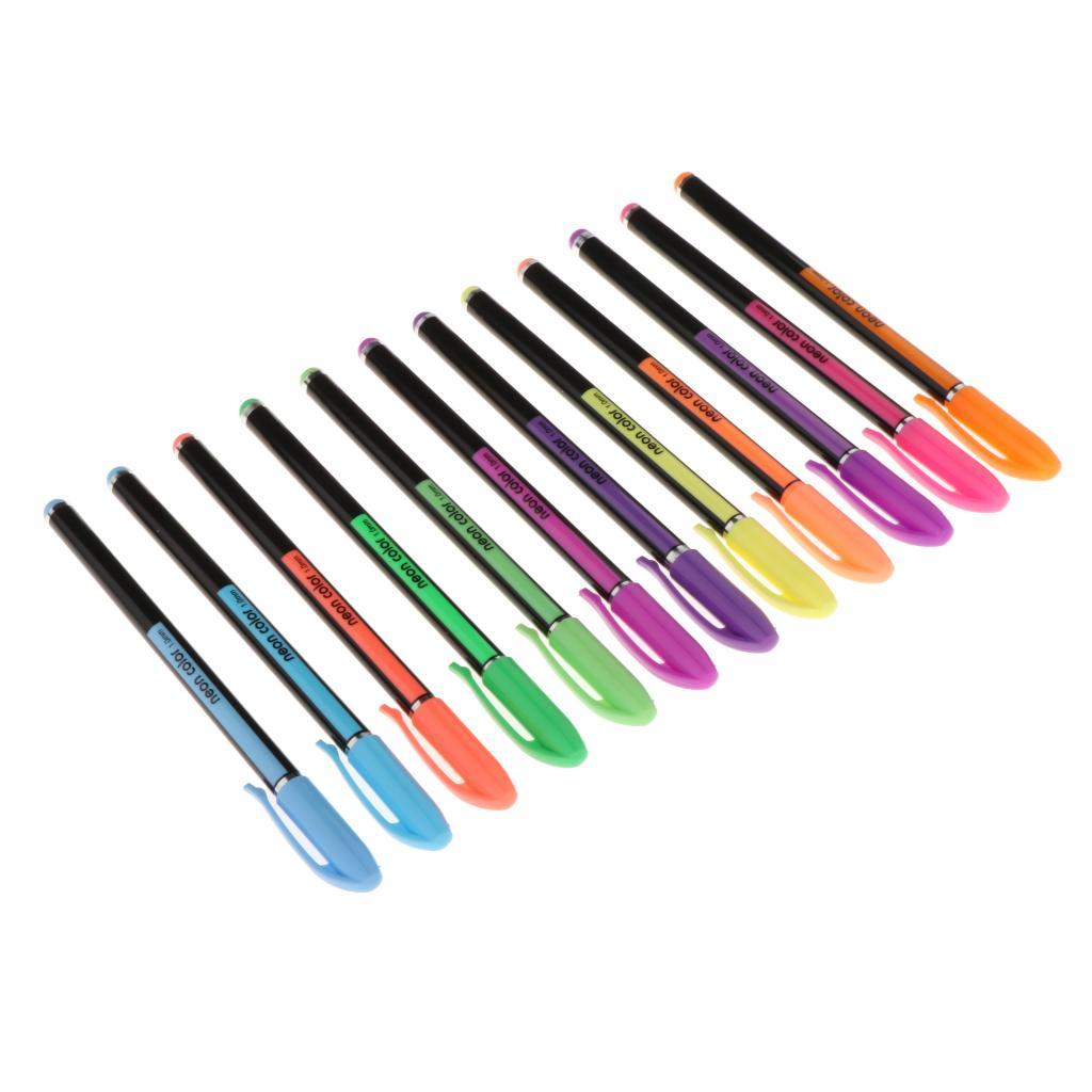 Gel Pens Set Colored Pen Fine Point Art Marker Pen Highlighter Pen 24 Colors