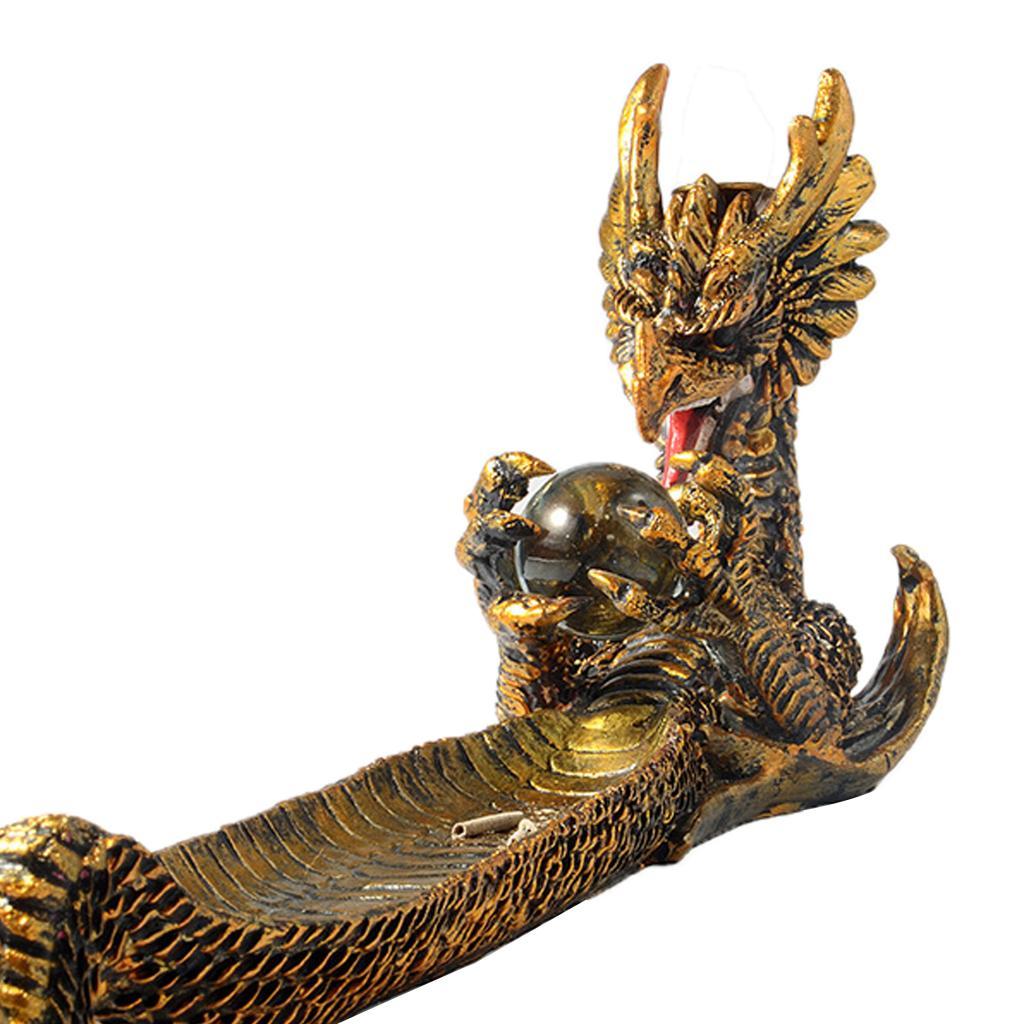 Retro Incense Burners Traditional Chinese Design Dragon Boat Incense Holder