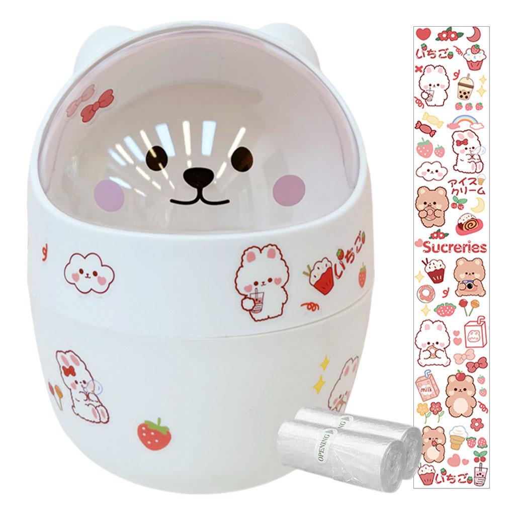 Mini Trash Can Pen Holder