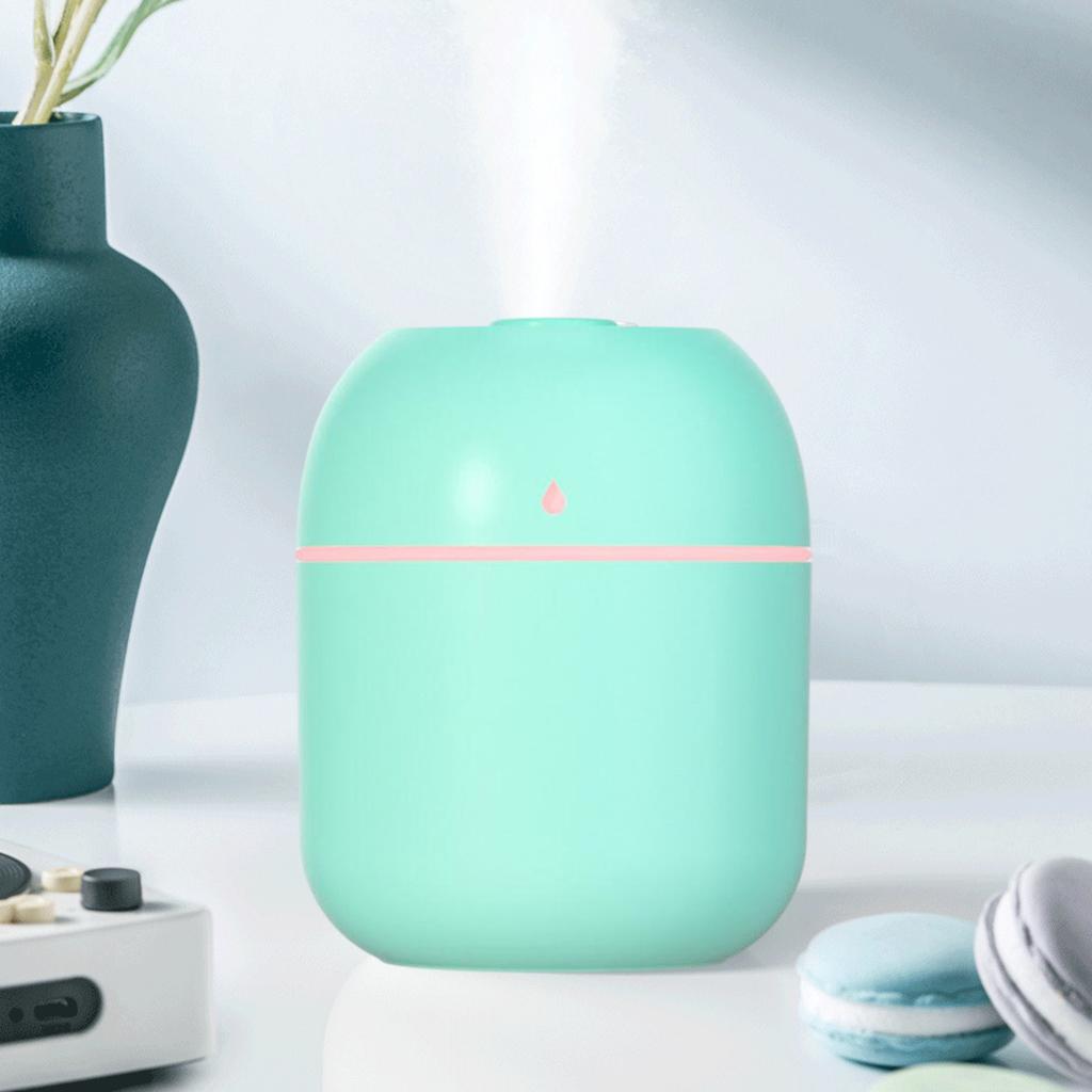 Aroma Essential Oil Diffuser Ultrasonic Humidifier Timer LED Light Green