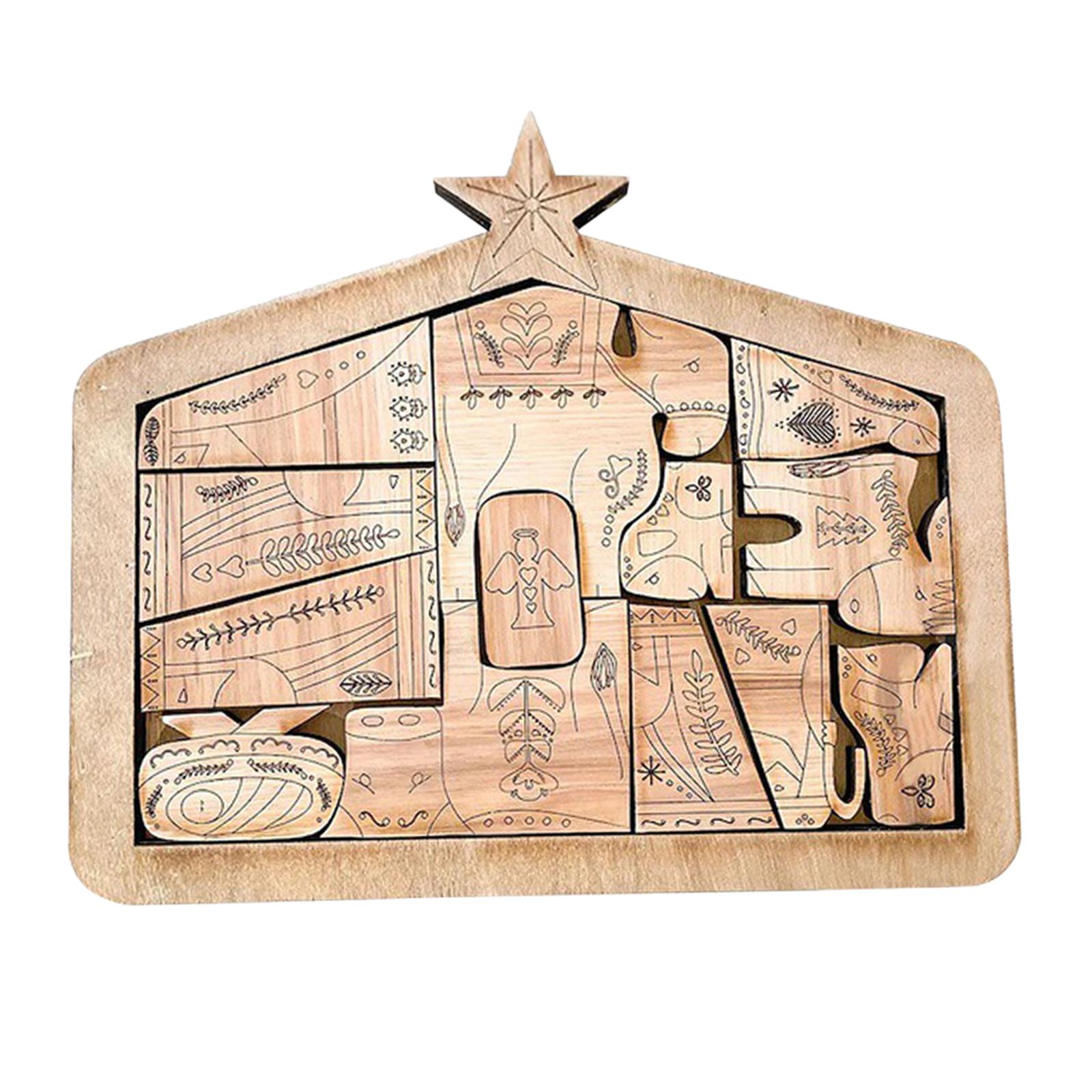 Religious Jesus Puzzles Set Jigsaw Puzzle for Kids IQ Development Gifts