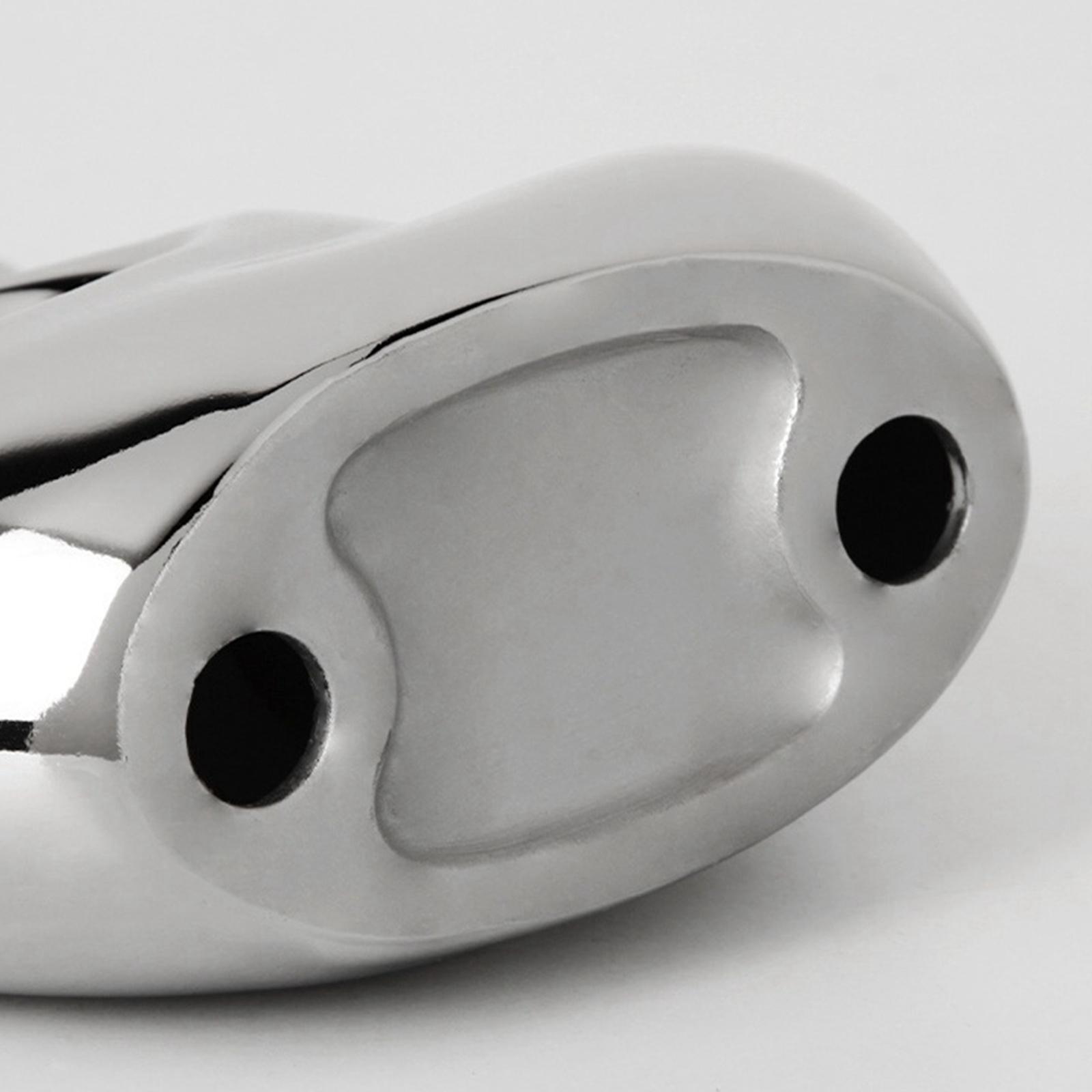 Modern Couple Swans Figurines Animal Statues for Bookshelf Home Silver