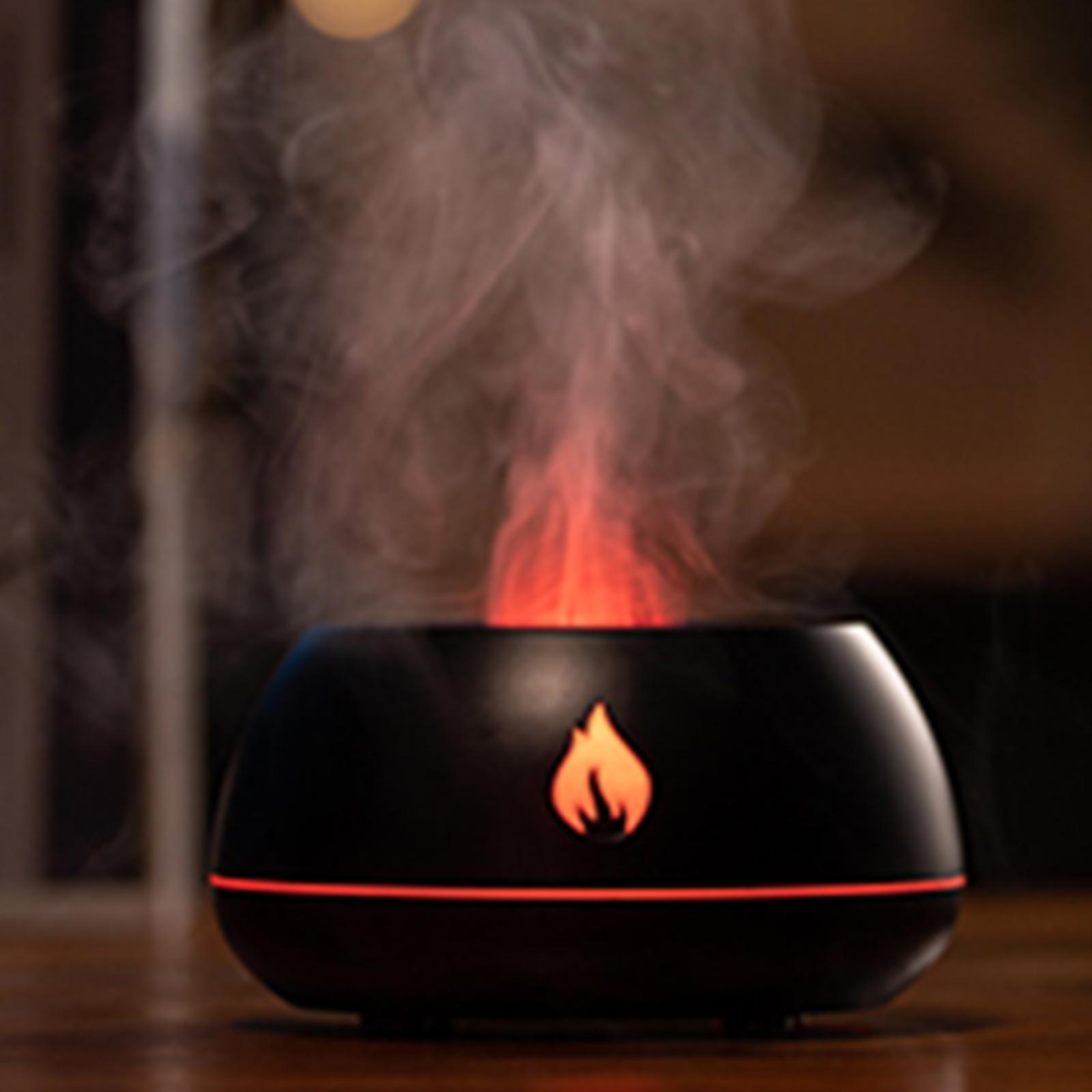 Humidifier Essential Oil Diffuser Auto Shut Off for Home Bedroom Office Black