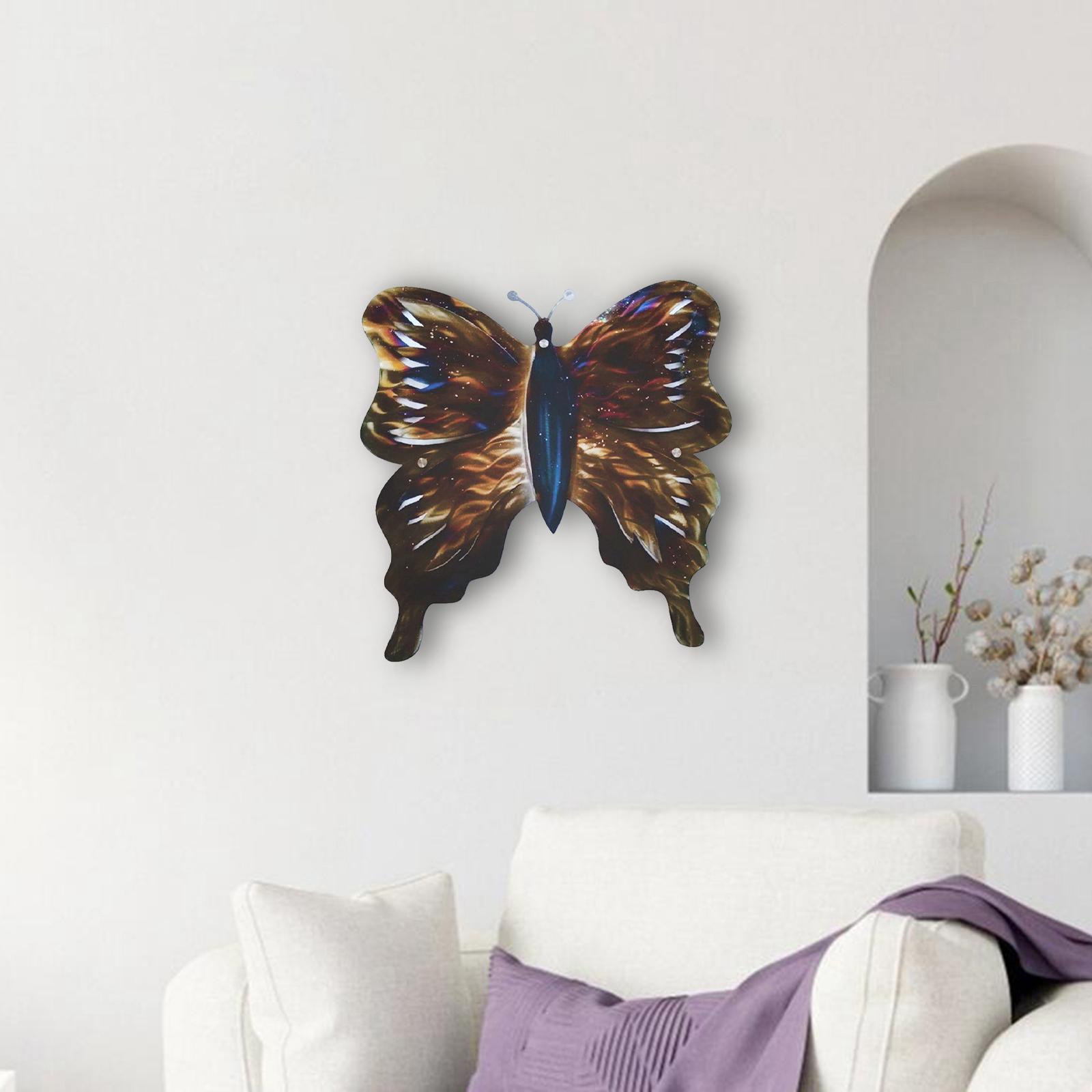 Modern Outdoor Butterfly Wall Sculptures for Home Living Room Decoration S