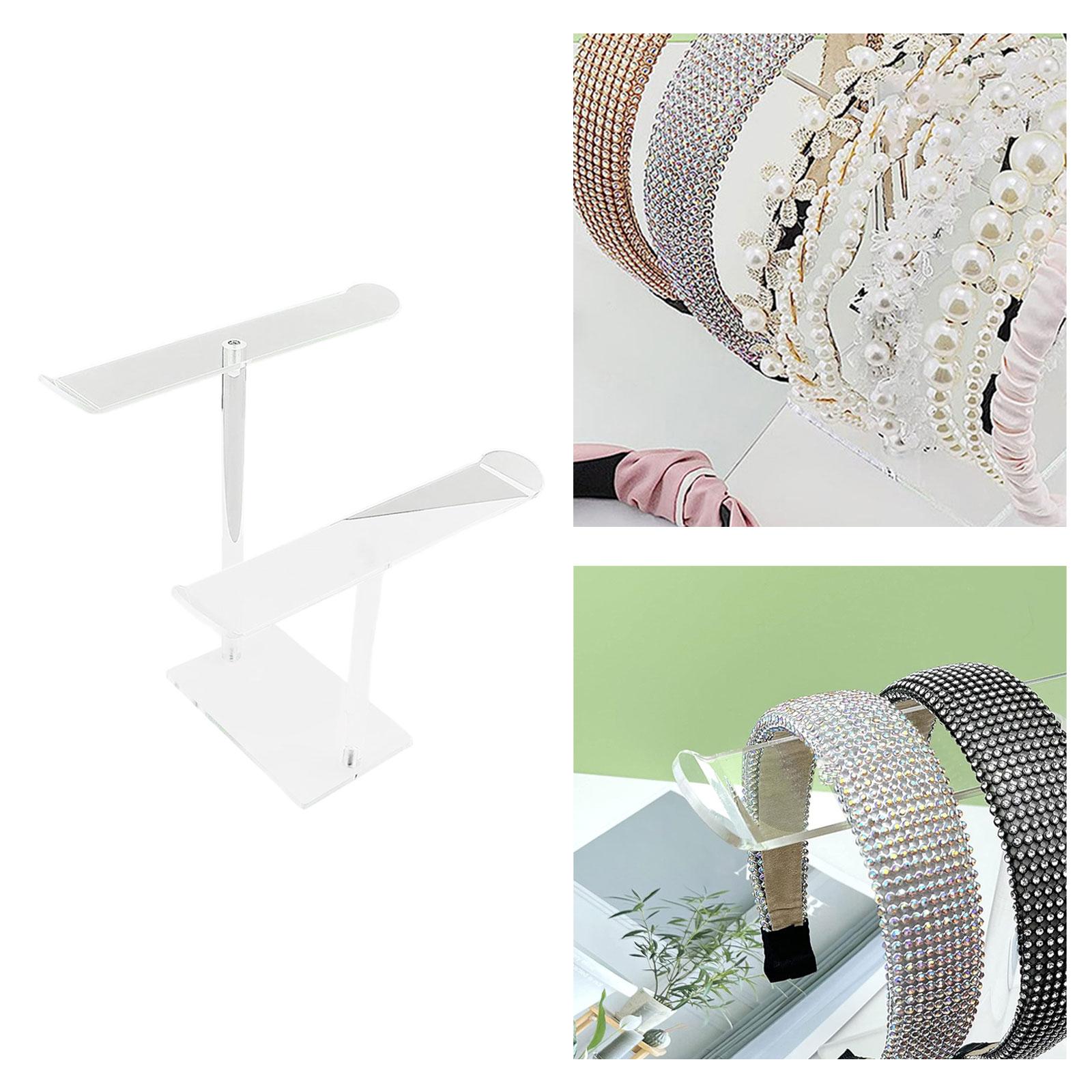 Headband Holder Organizer Display Stand Necklace Lady Hair Hoop Storage Rack