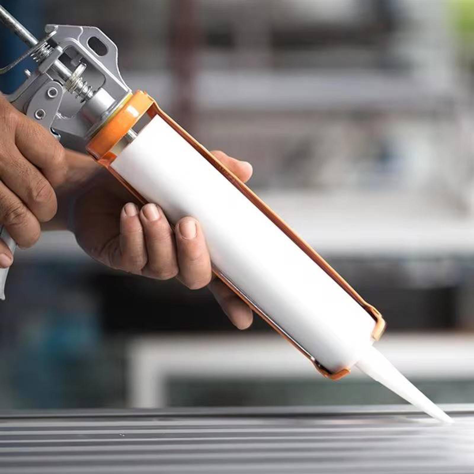 Empty Caulk Tubes Fillable Filling Cracks 310ml Tiles Caulking Sealant Tubes 5Pcs