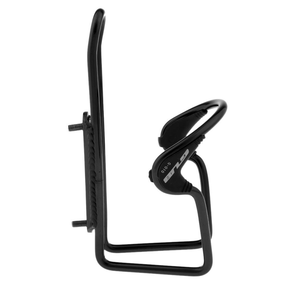 Aluminium Alloy MTB Bike Water Drink Bottle Holder Rack Cage Mount Black