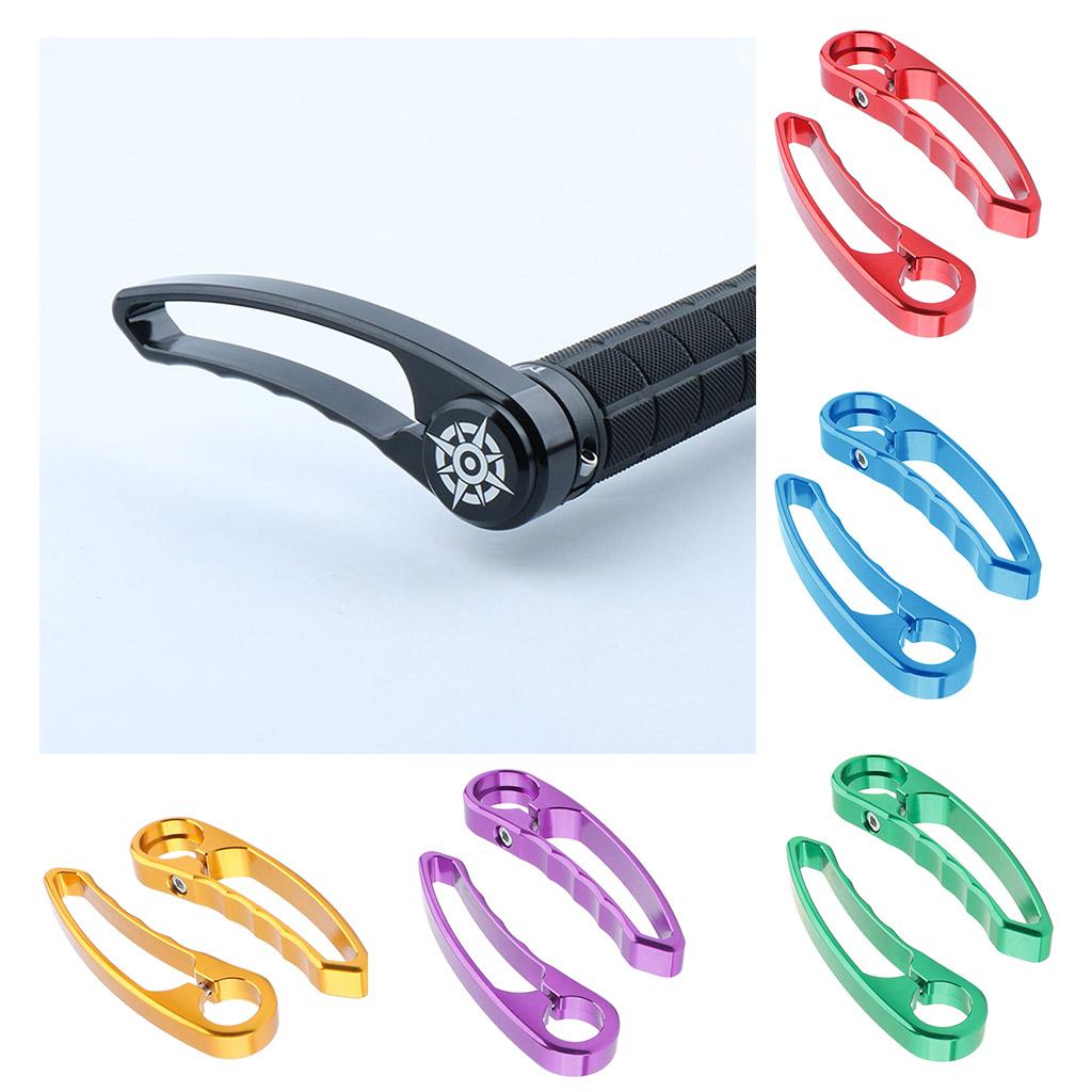 Bicycle Handlebar End MTB Folding Road Bike Auxiliary Handlebar Grips Black