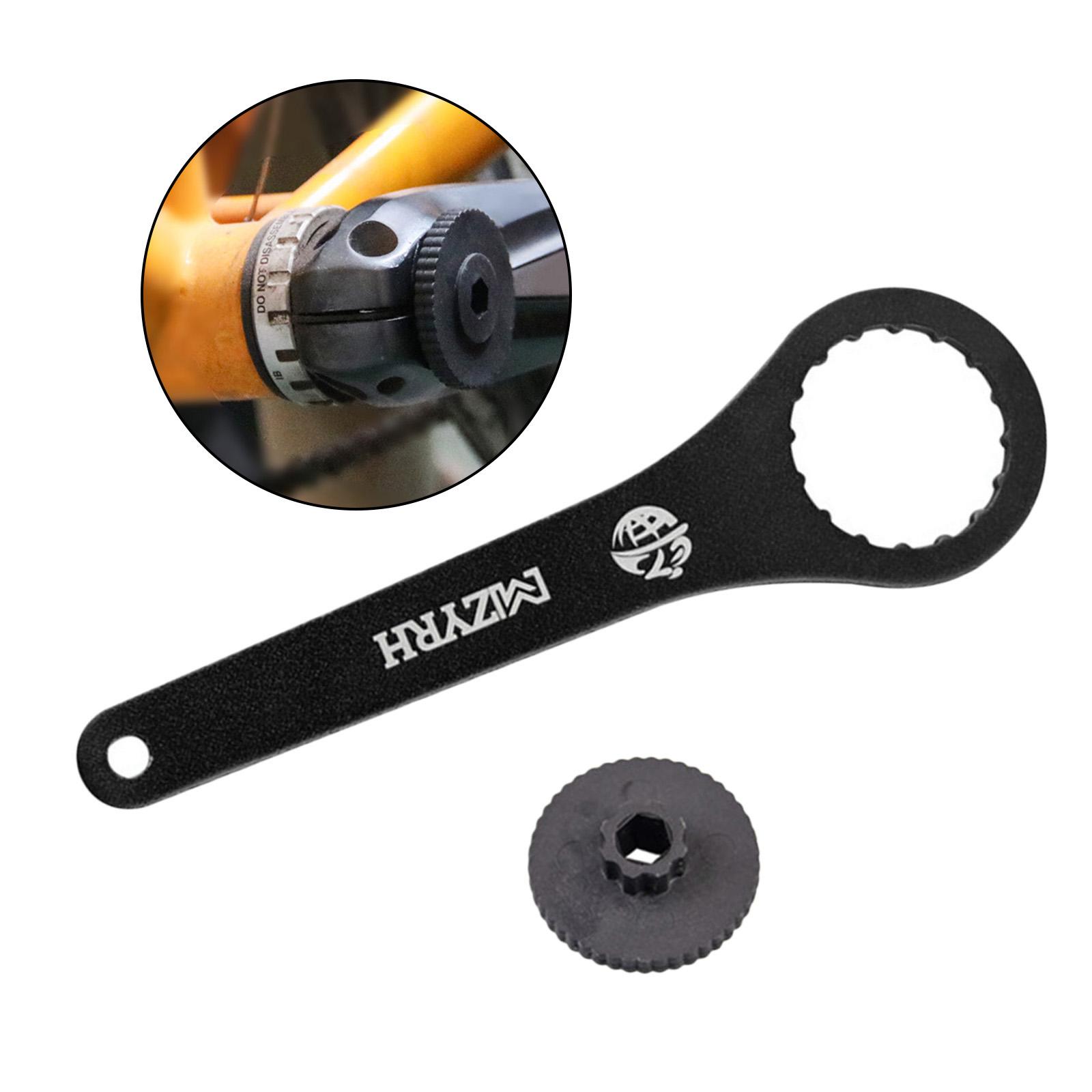 Bike BB Wrench Spanner 16 Notch Bottom Bracket Crank Tool Installer Black