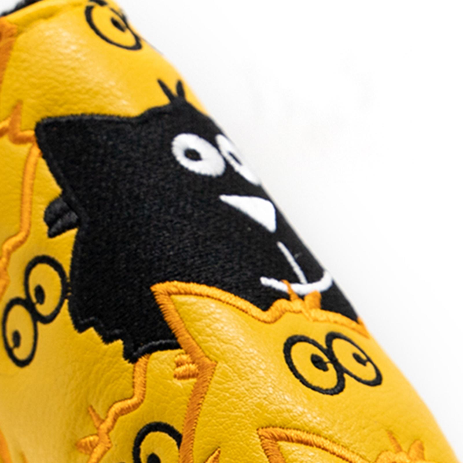 Golf Putter Headcover Blade Protector Leather Waterproof Golf Cup Head Cover