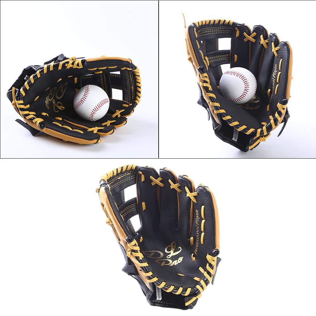 Baseball Glove Mitt Thickening Left Hand Throw Equipment Fielding Adult