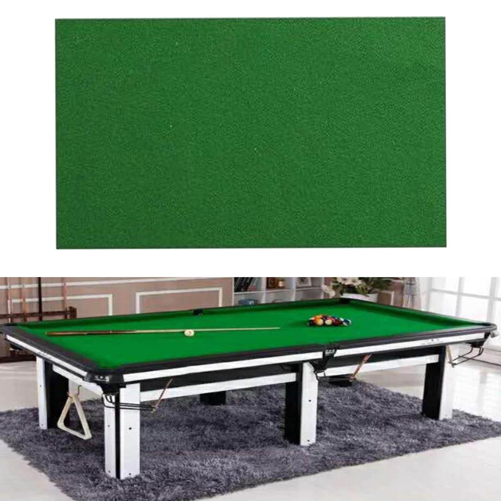 Professional Billiards Cloth Accessories Game Snooker Felt  2.6x1.45M  Green