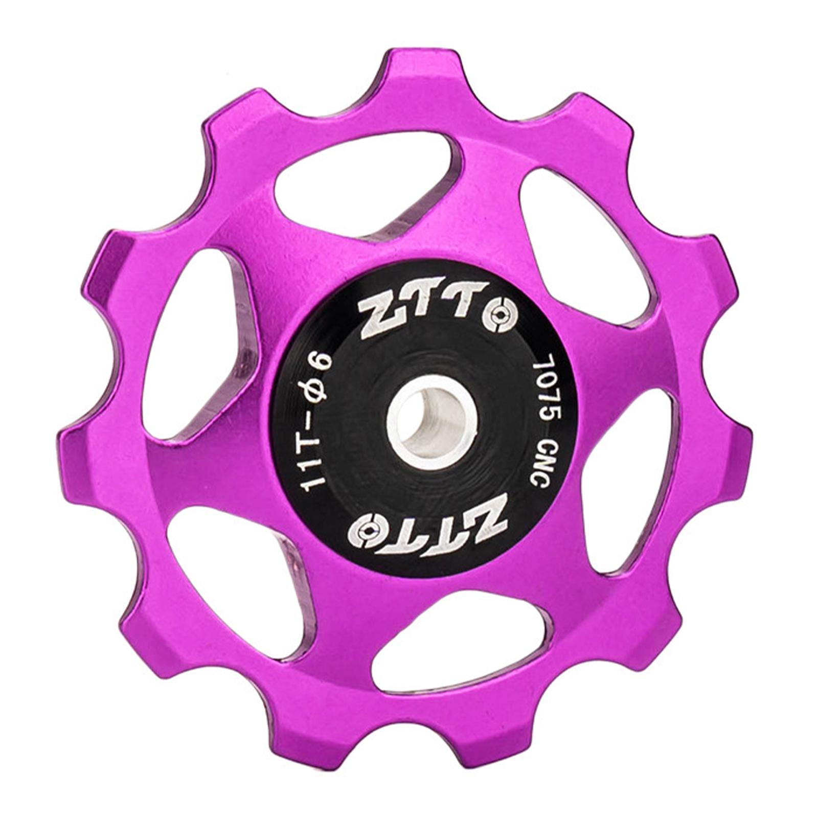 Bike Rear Derailleur Pulley 11T Parts Cycling Accessory Road Bike Pulleys violet