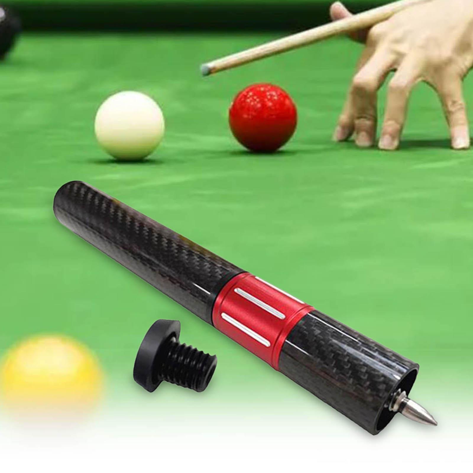 Cue End Extenders Attachment Beginners Portable Billiards Pool Cue Extension