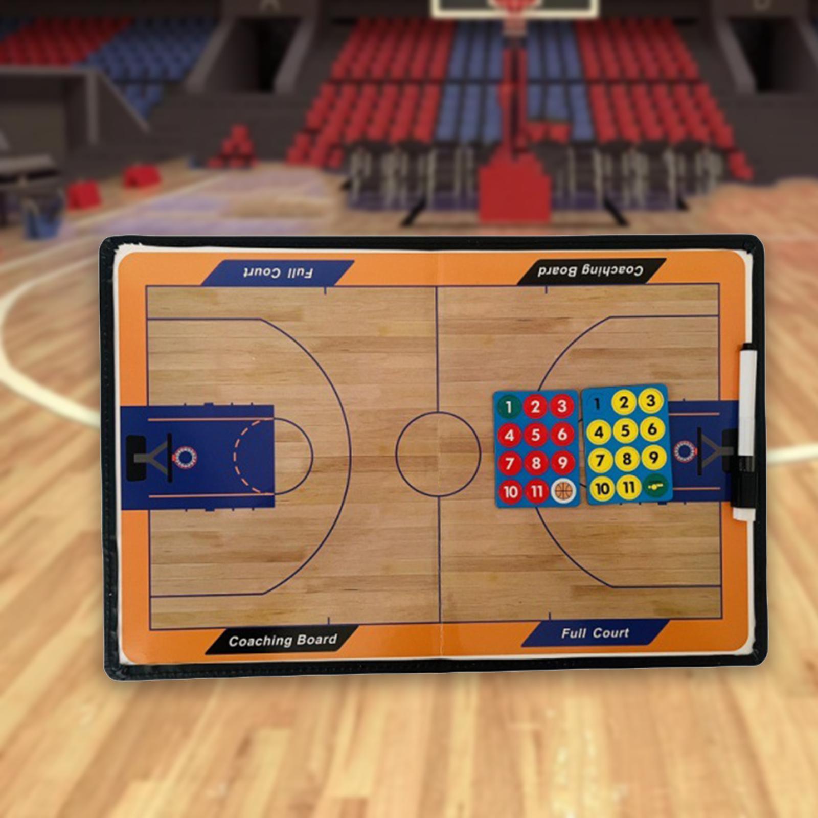 Coaching Board Foldable Practice Board for Training Competition Strategizing Basketball