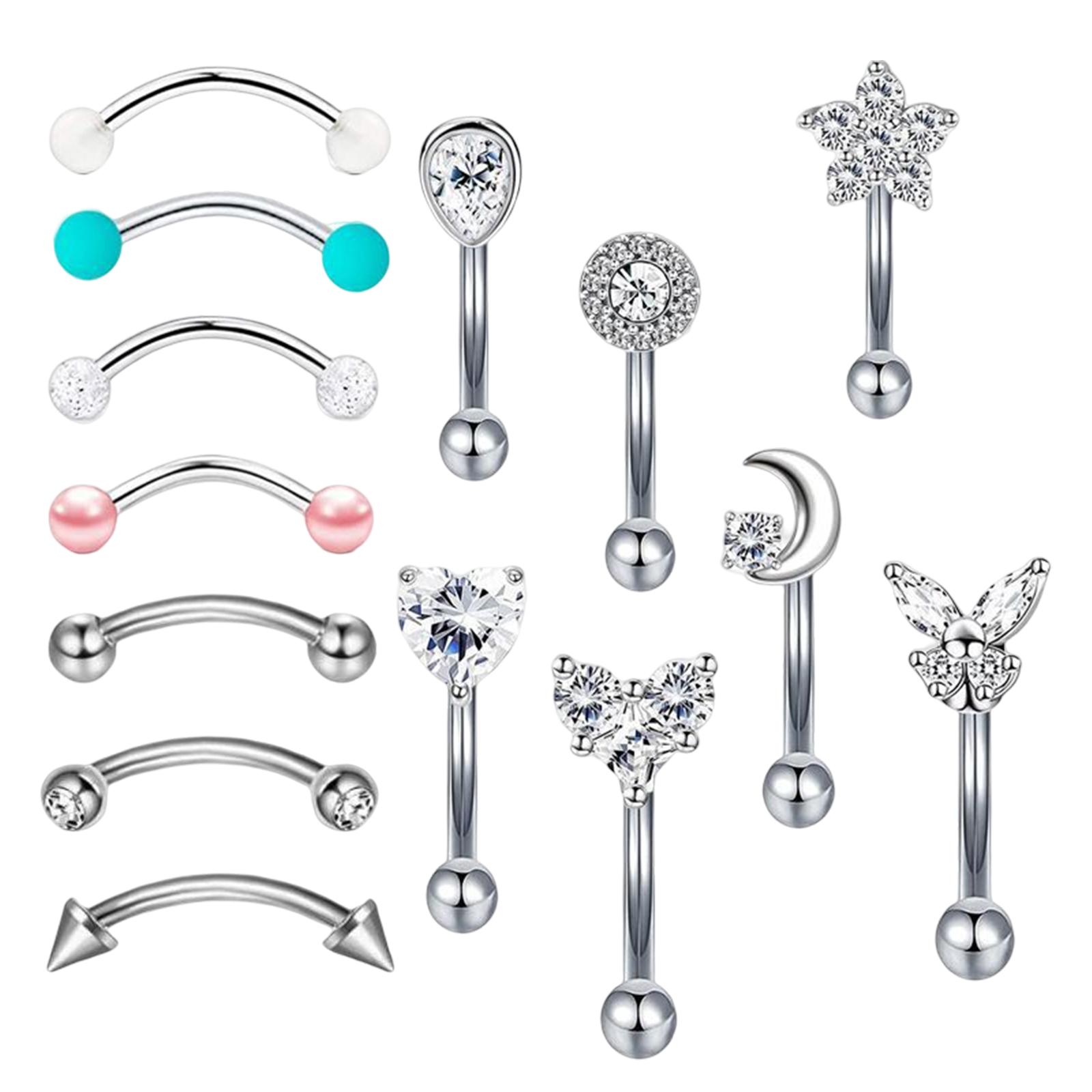 Eyebrow Barbell Earrings
