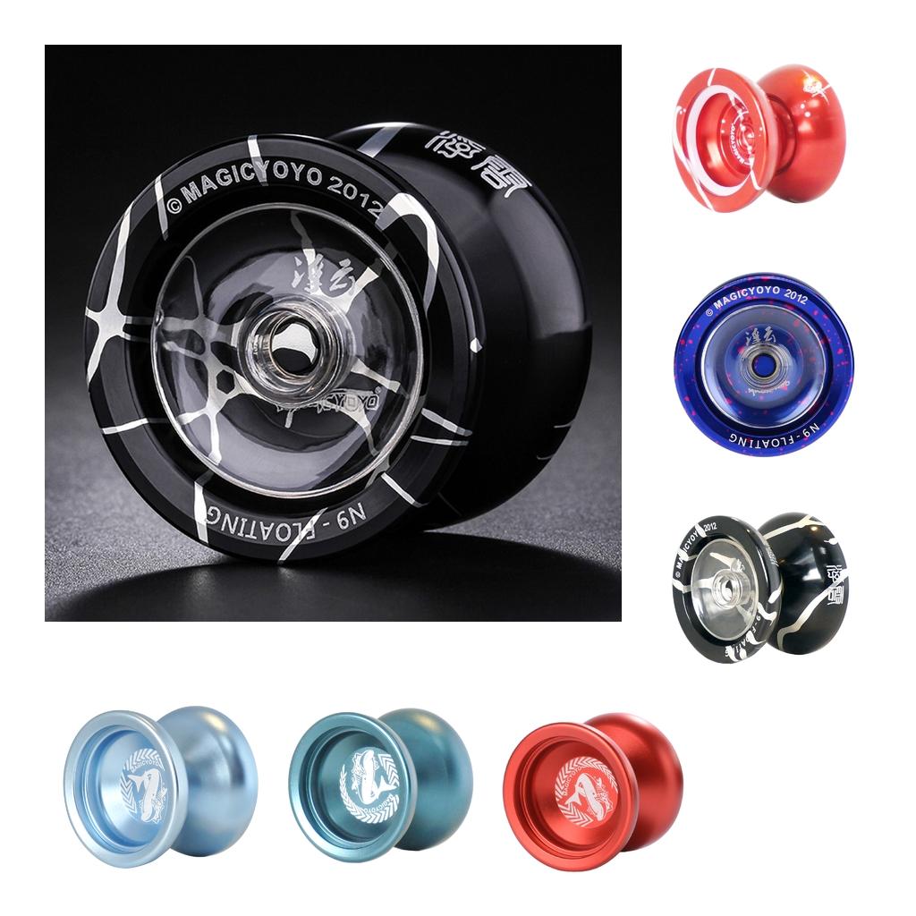  N9   Ball Alloy Professional 8 Balls Bearing YoYo Pink Purple