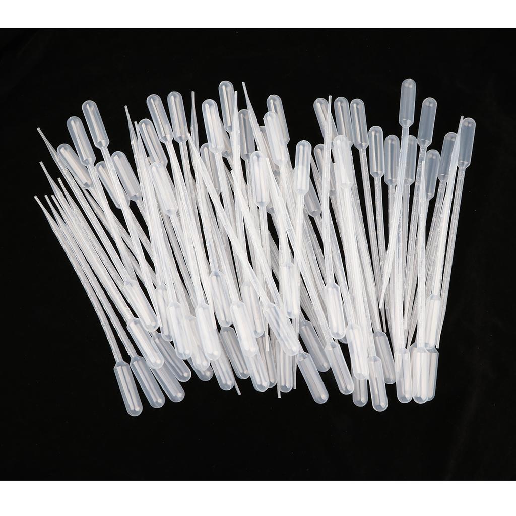 Lot de 100 Pipettes en Plastique 1ml / 2ml / 3ml / 5ml / 10ml eBay