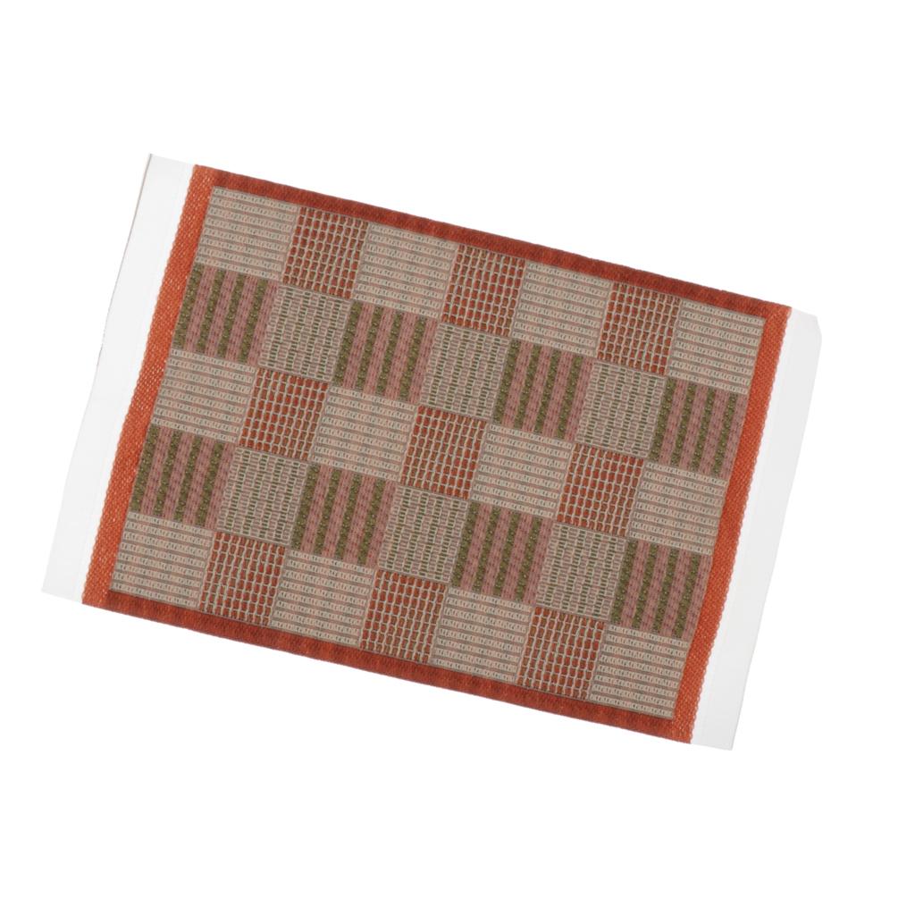 Dolls House Rugs for Dollhouse Furniture Miniature Woven Carpet 6 x 4