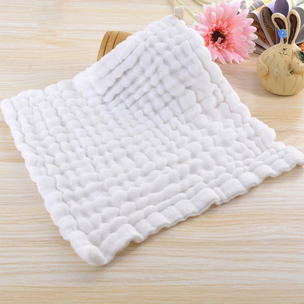 6 Layer Soft Gauze Cotton Face Saliva Towel Baby Bibs Wash Cloth ...