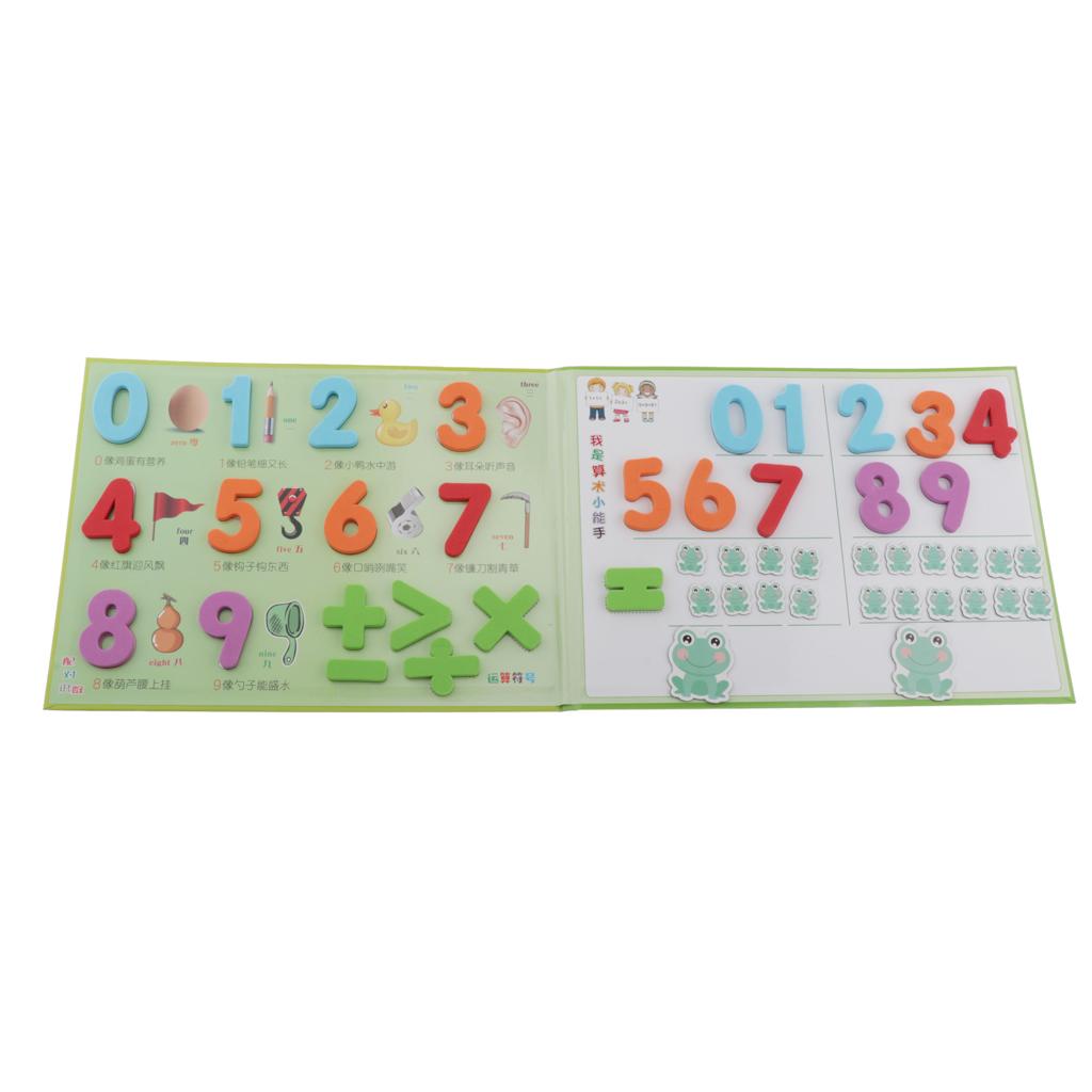 Magnetic Numbers Puzzle Spelling Children Early Education Toys for Kid Toy