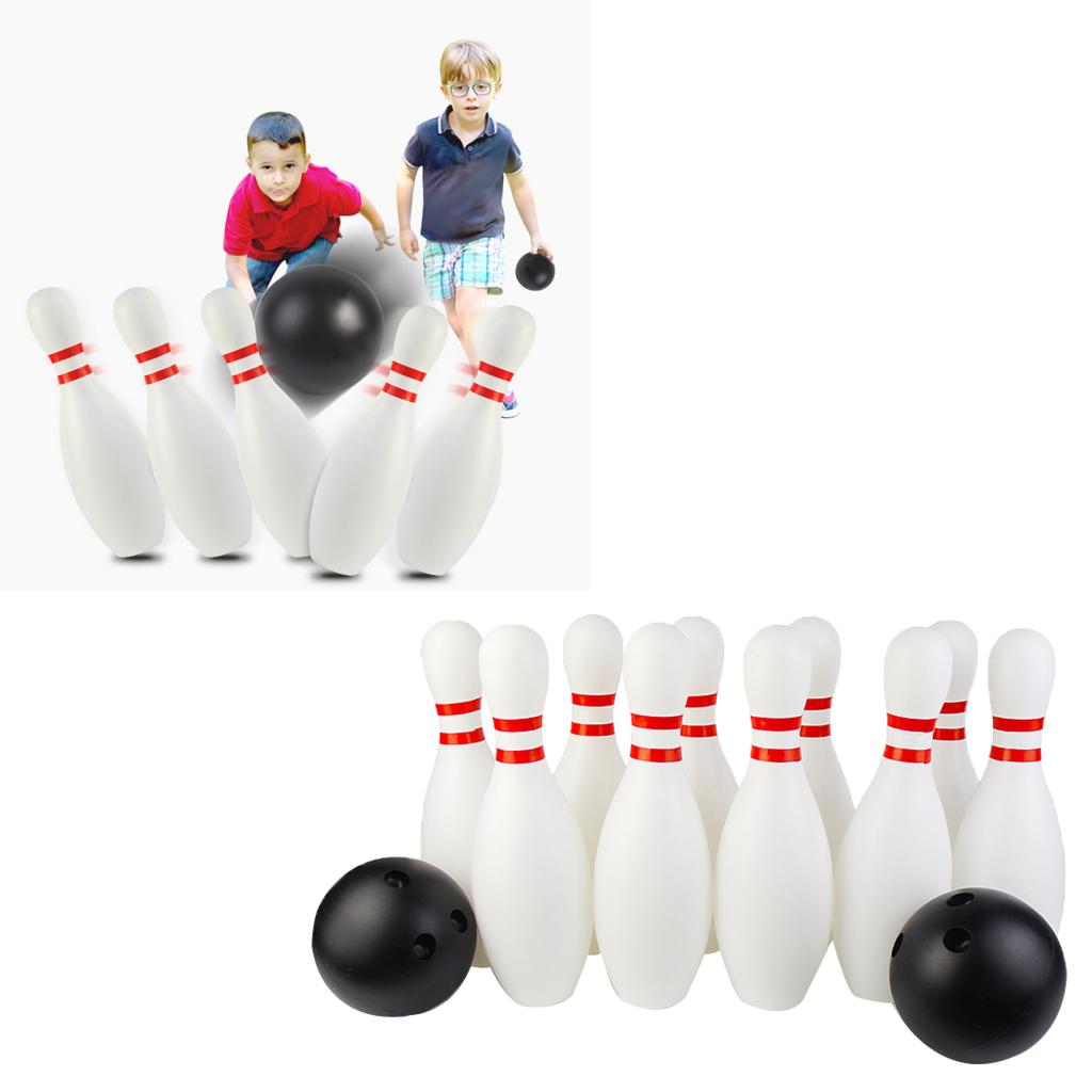 12Pcs/Set Toddler Bowling Game Set Outdoor Interactive Learning Toy Gift 16cm