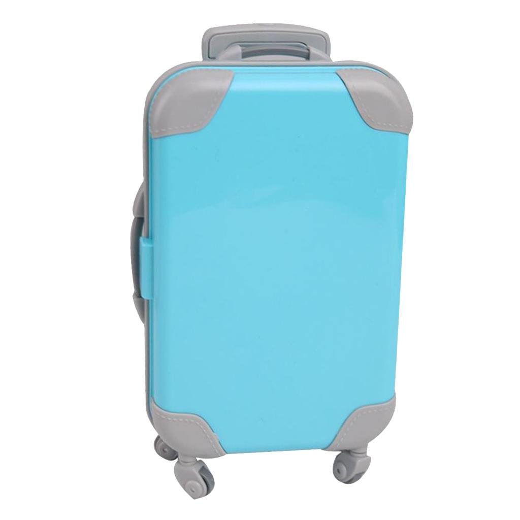 Doll Travel Suitcase Blue