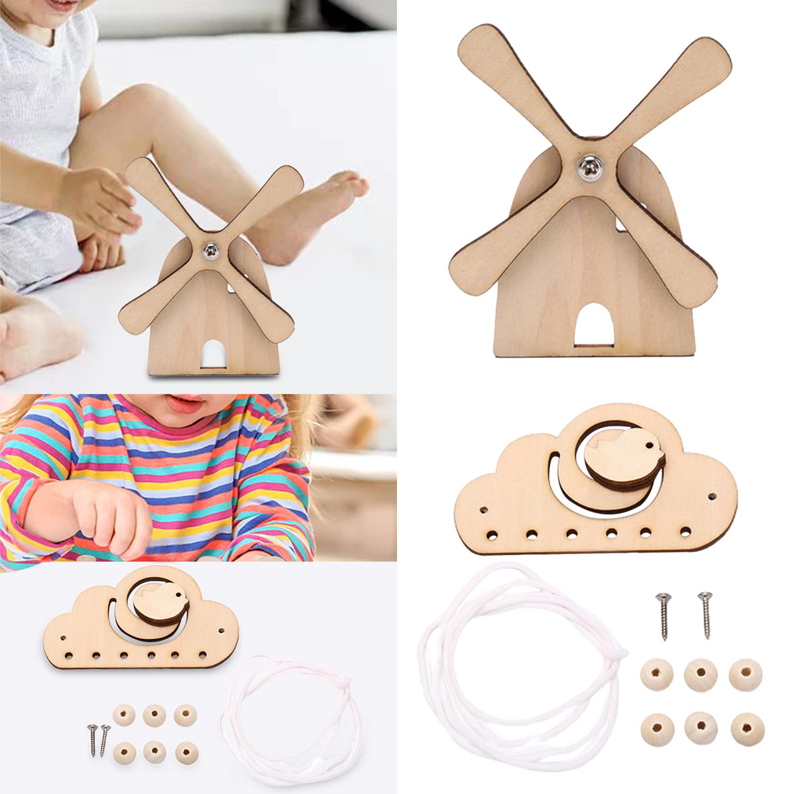 2x Busy Board Material Teaching Aids Puzzle Gifts for Preschool Kindergarten