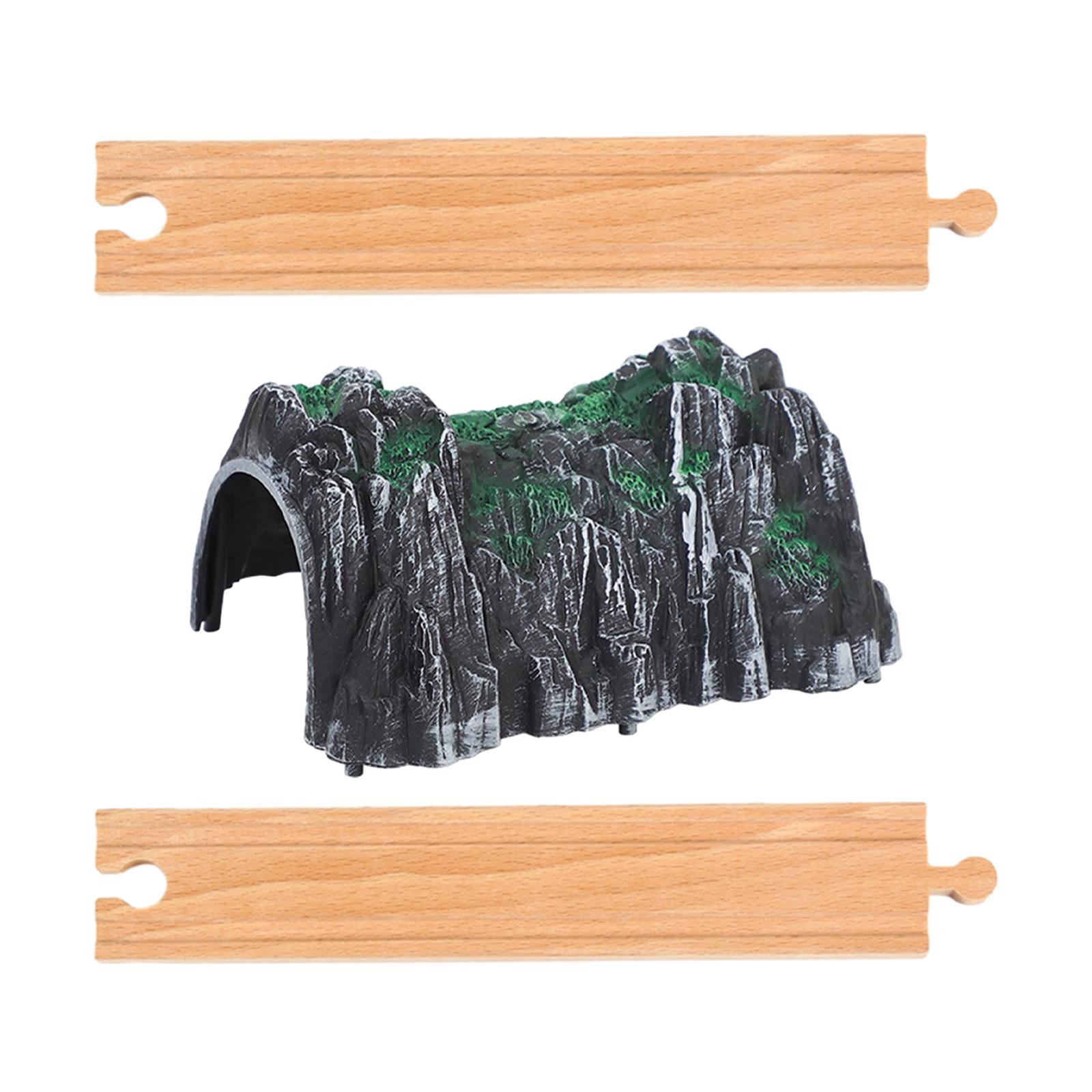 Train Tunnel Models DIY for Table Activity Home Woodland