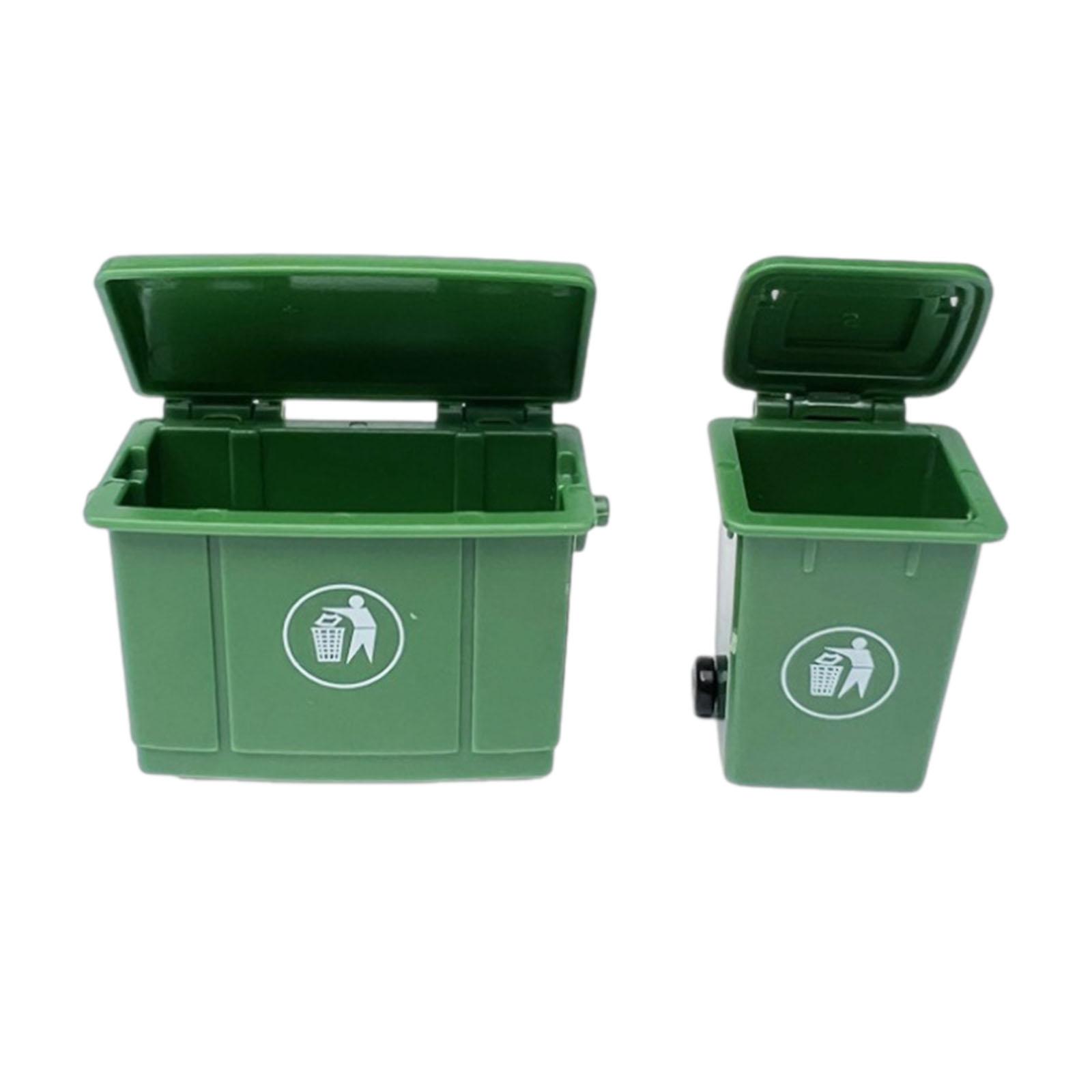 Dollhouse Mini Trash Cans
