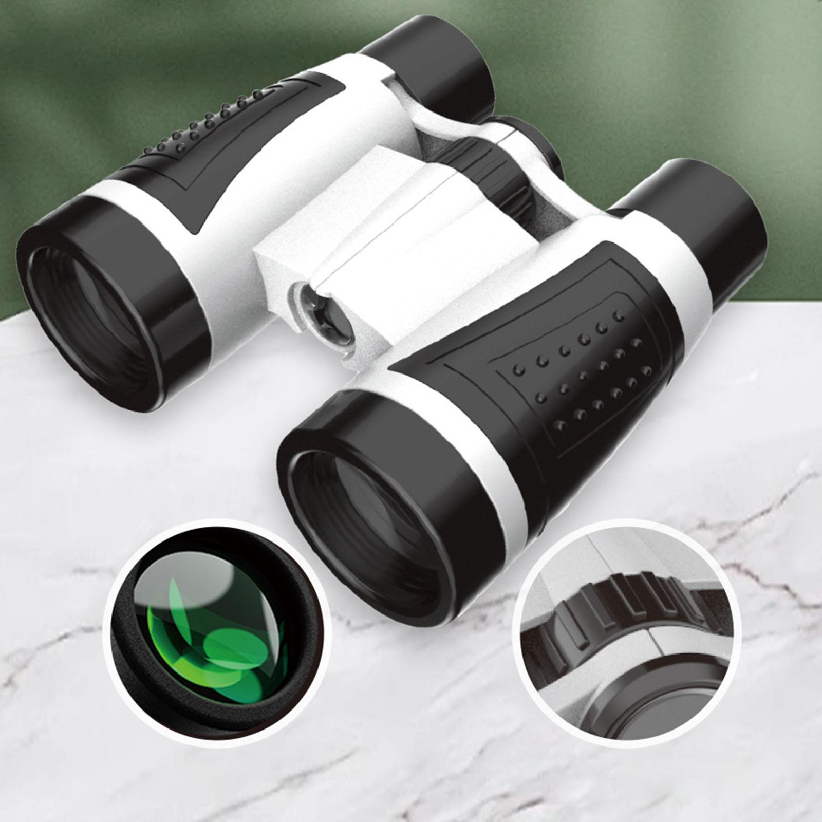 Kids Binoculars Toy 8x30 Shockproof Telescope for Exploration Hunting Hiking