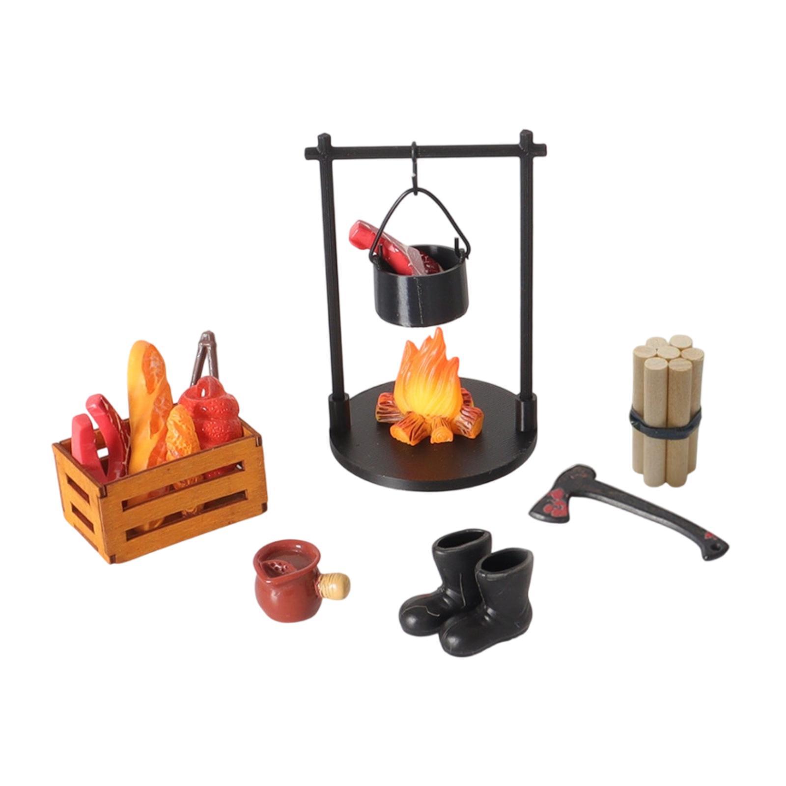 Dollhouse Camping Set 1/12 Scale