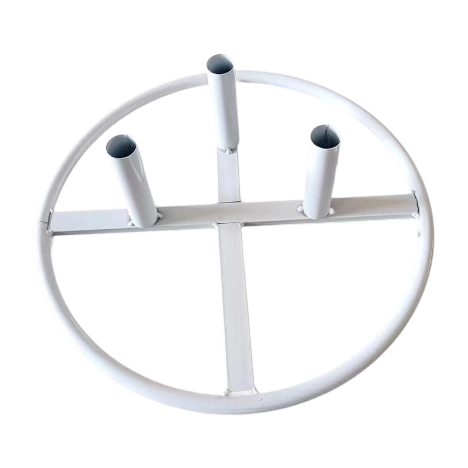 Metal Flower Pole Display Stand